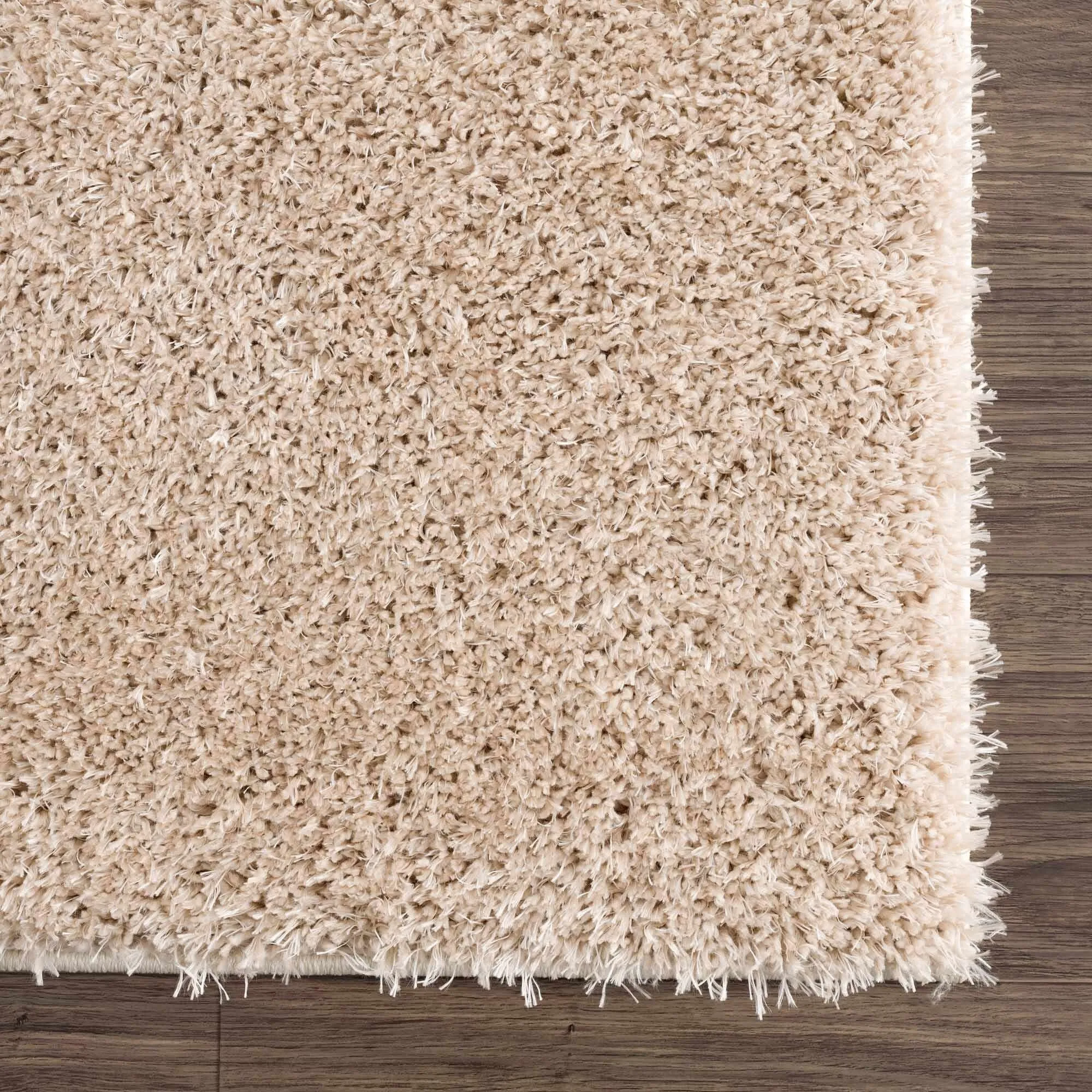 Faina Machine Washable Fluffy Carpet Solid Shag Plain Area Rug
