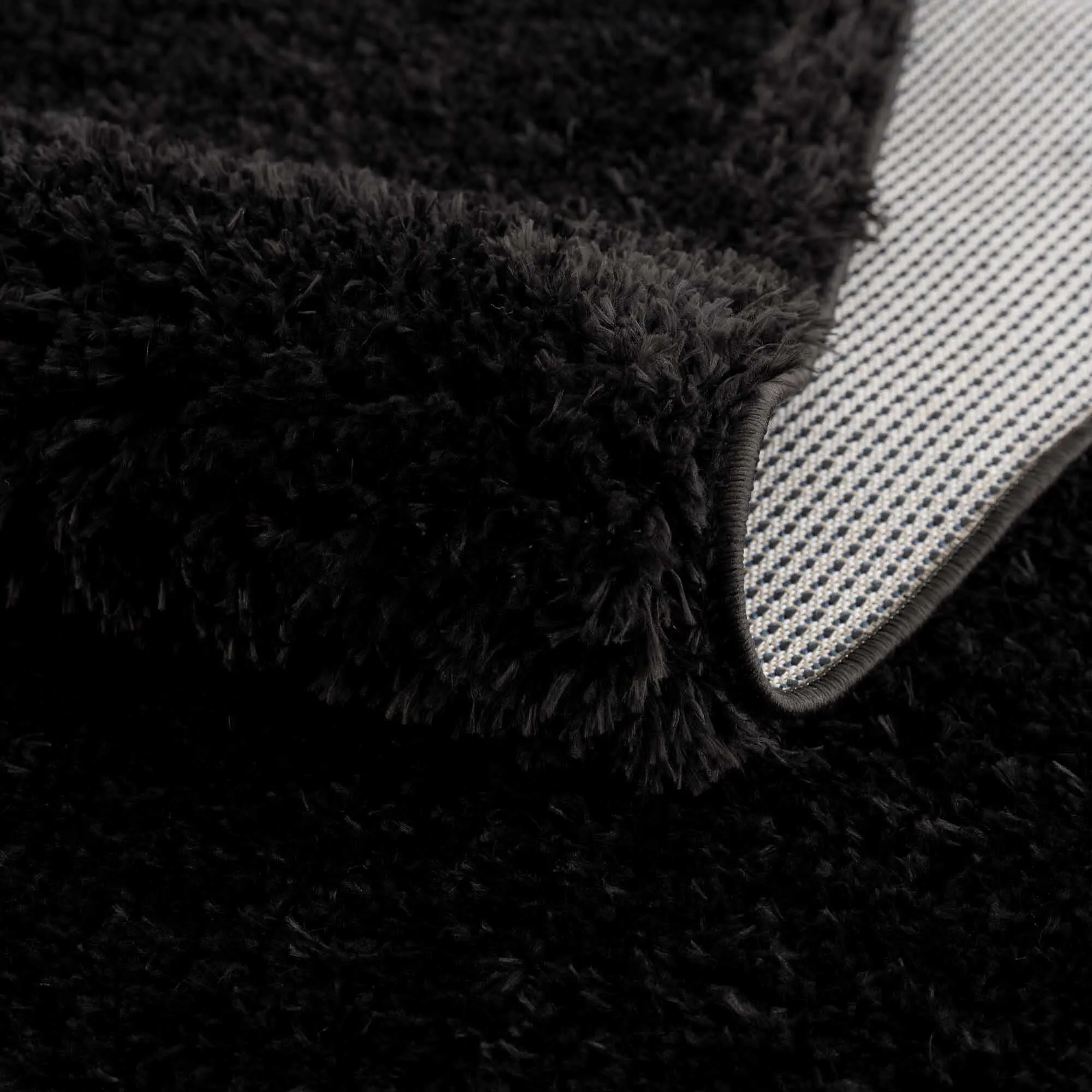 Faina Machine Washable Fluffy Carpet Solid Shag Plain Area Rug