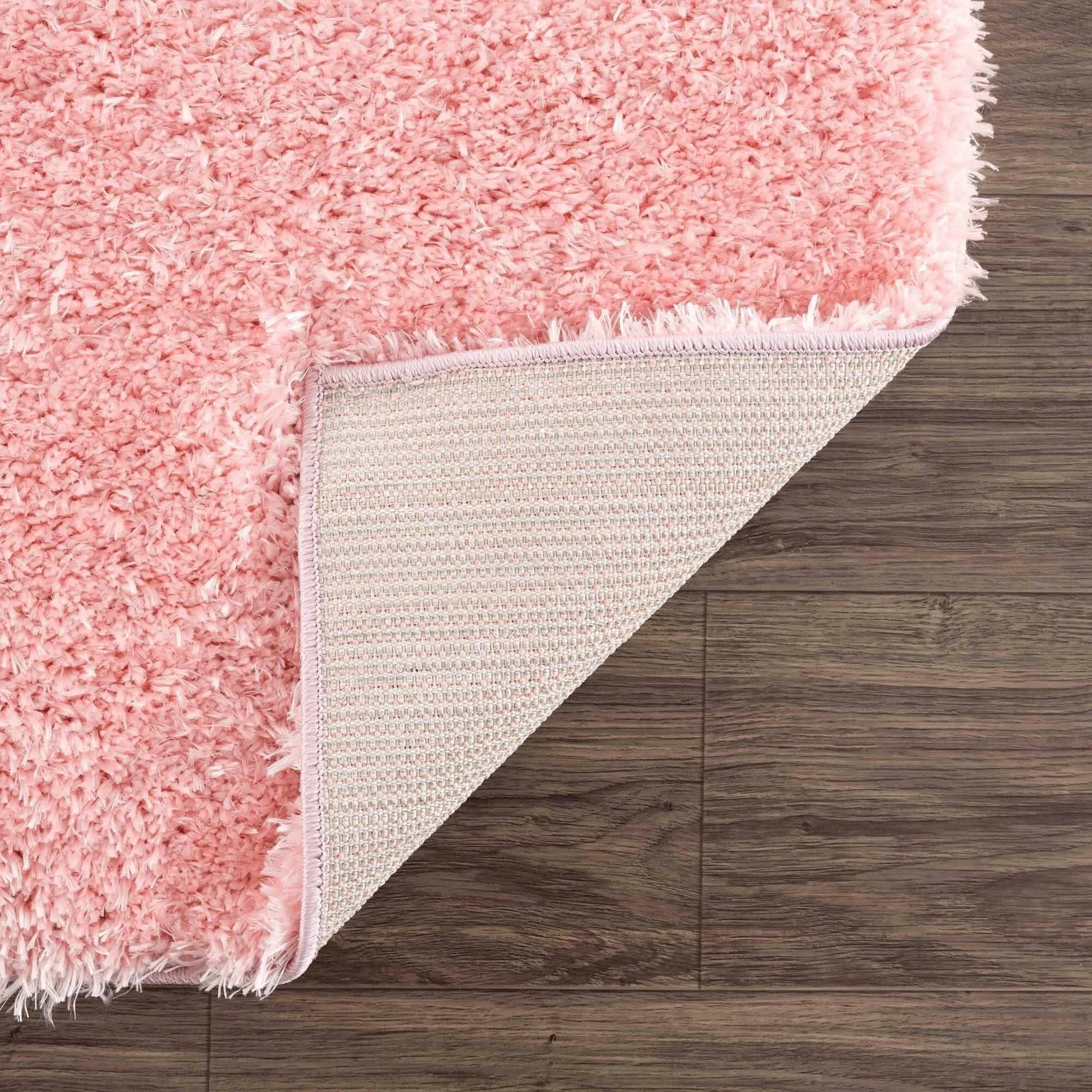 Faina Machine Washable Fluffy Carpet Solid Shag Plain Area Rug