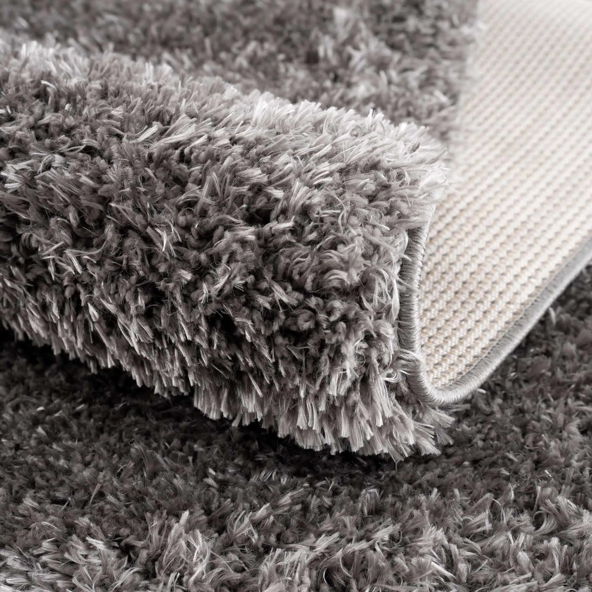 Faina Machine Washable Fluffy Carpet Solid Shag Plain Area Rug