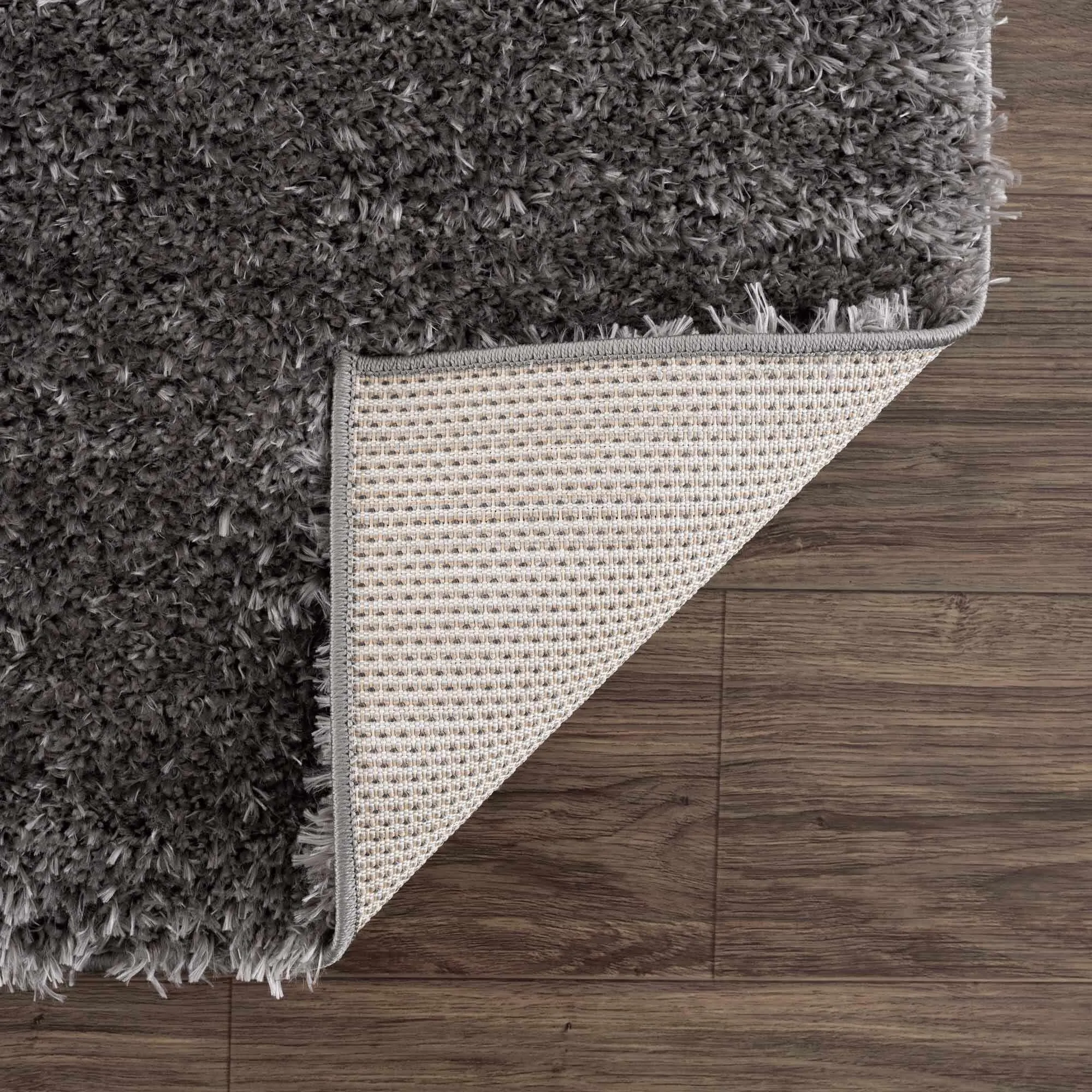Faina Machine Washable Fluffy Carpet Solid Shag Plain Area Rug