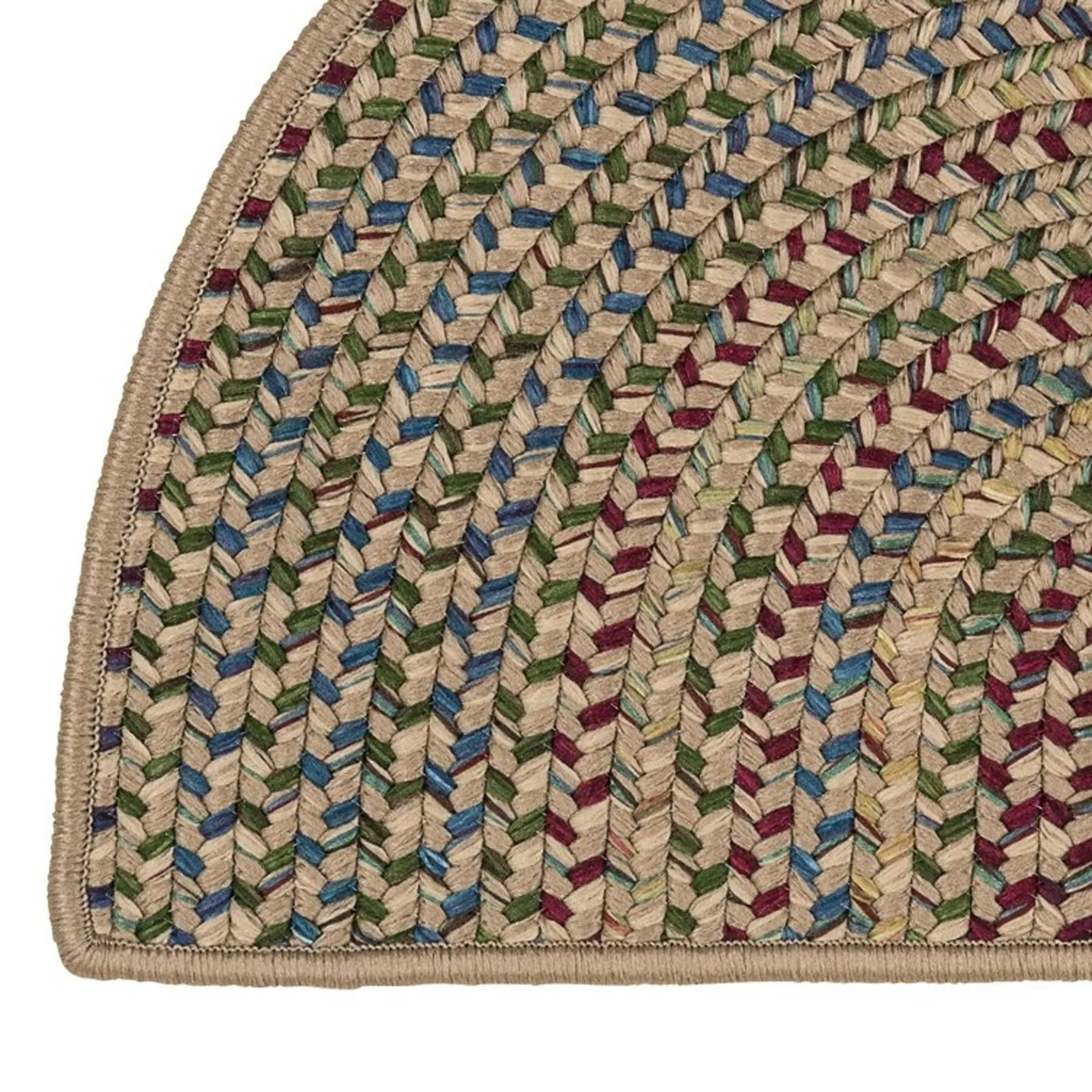 Farmhouse Braided Machine Washable Hearth Rug