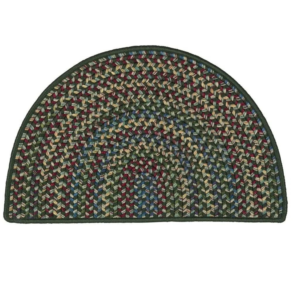 Farmhouse Braided Machine Washable Hearth Rug