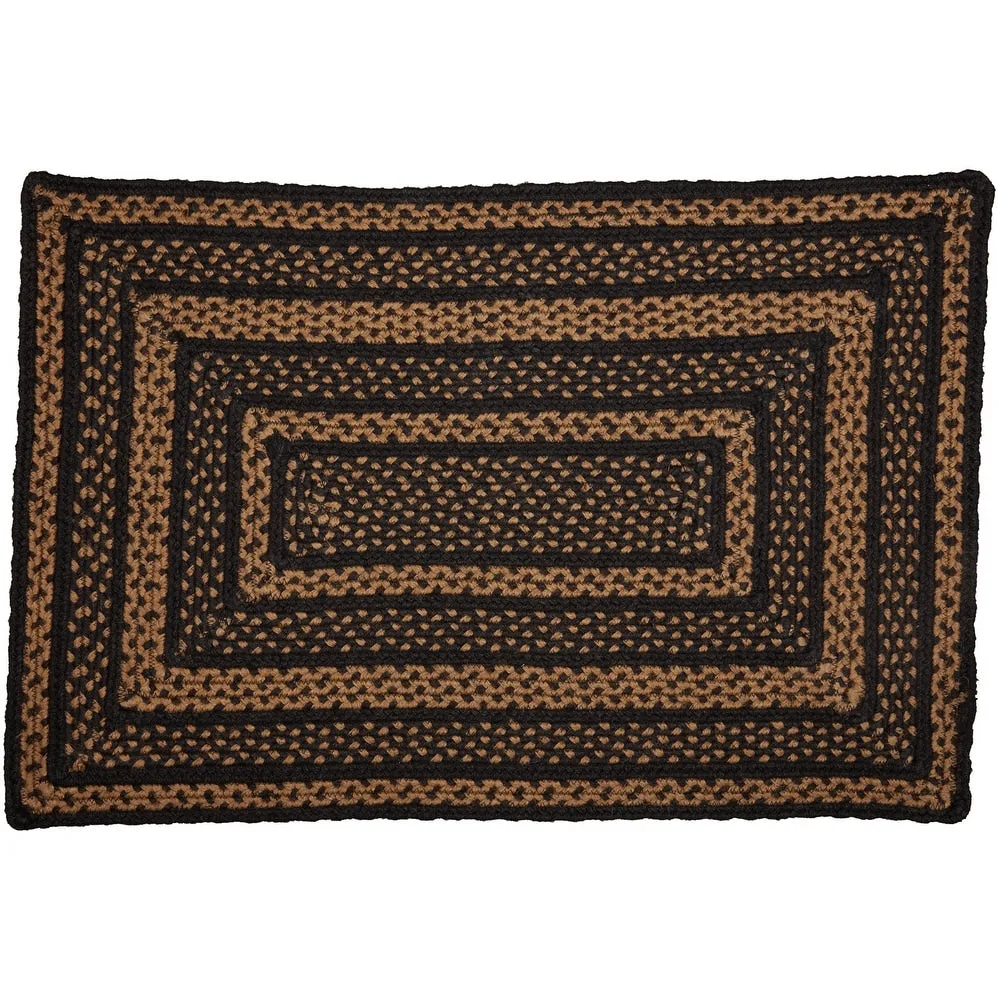 Farmhouse Jute Rug Rect w/ Pad 20x30 - 20 x 30