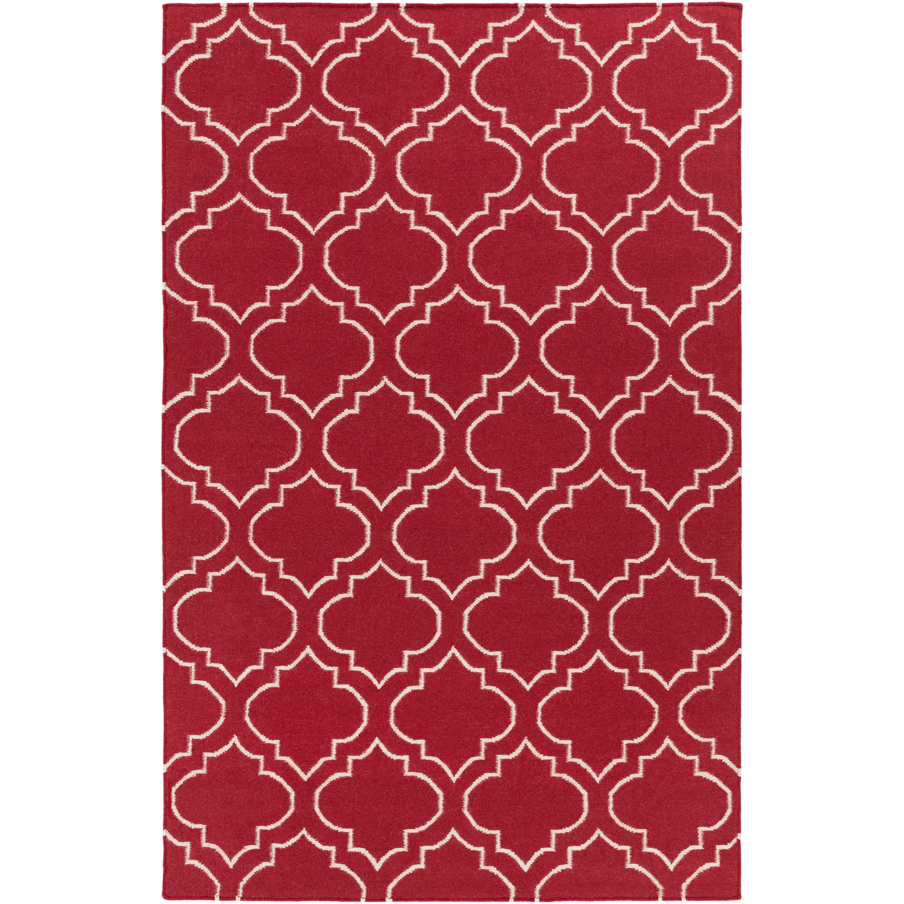 Flatweave Melksham Wool Rug - 8' x 10'