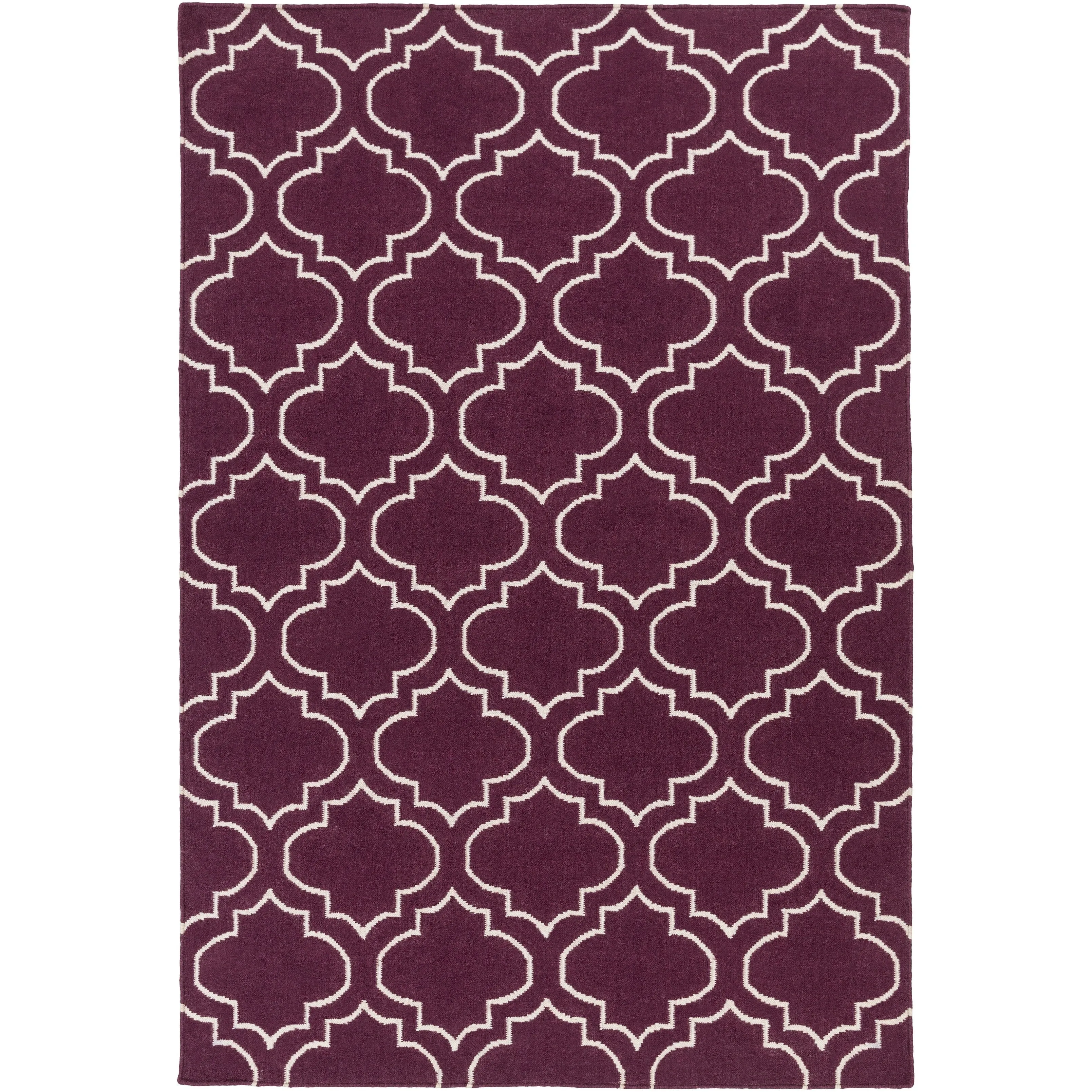 Flatweave Melksham Wool Rug - 8' x 10'