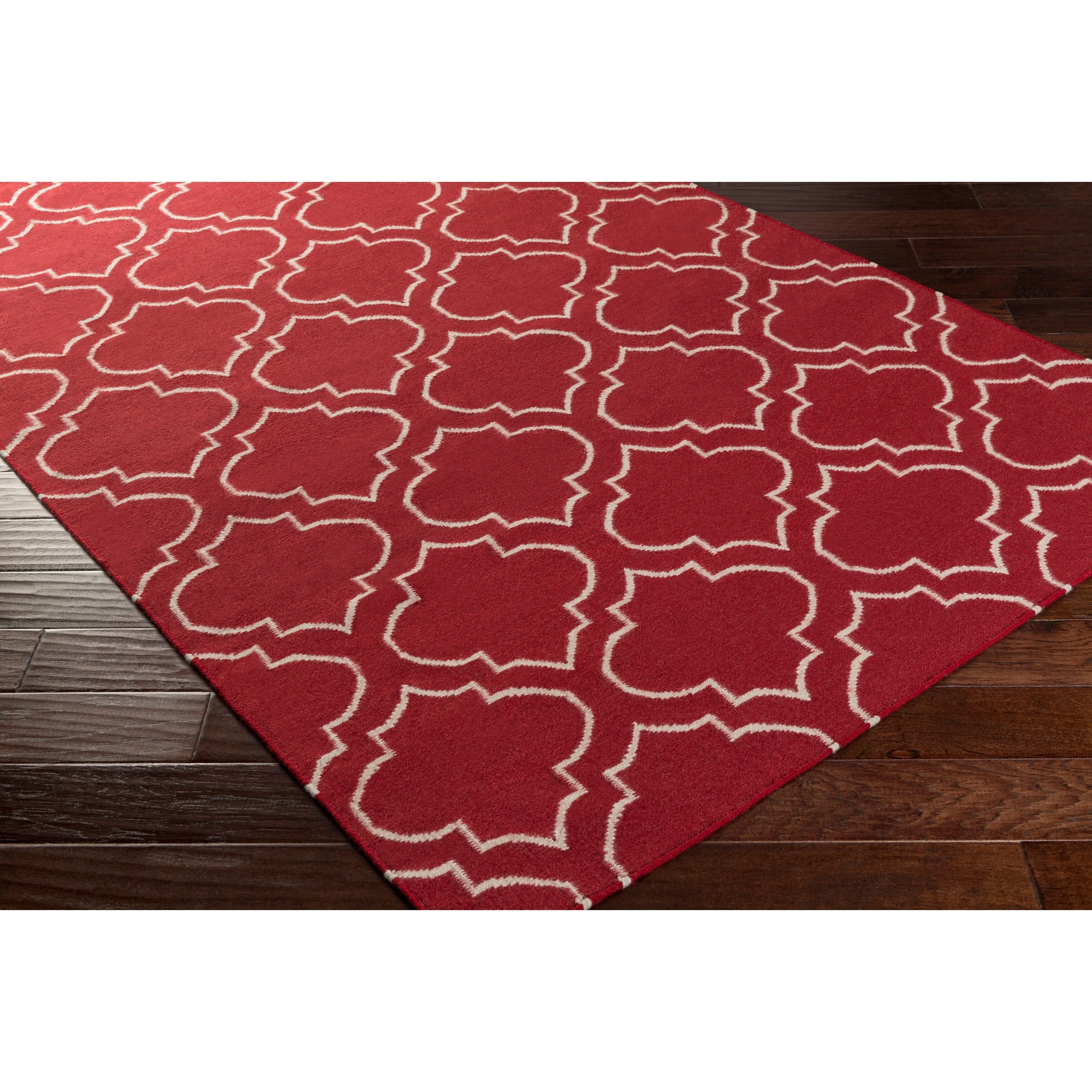 Flatweave Melksham Wool Rug - 8' x 10'