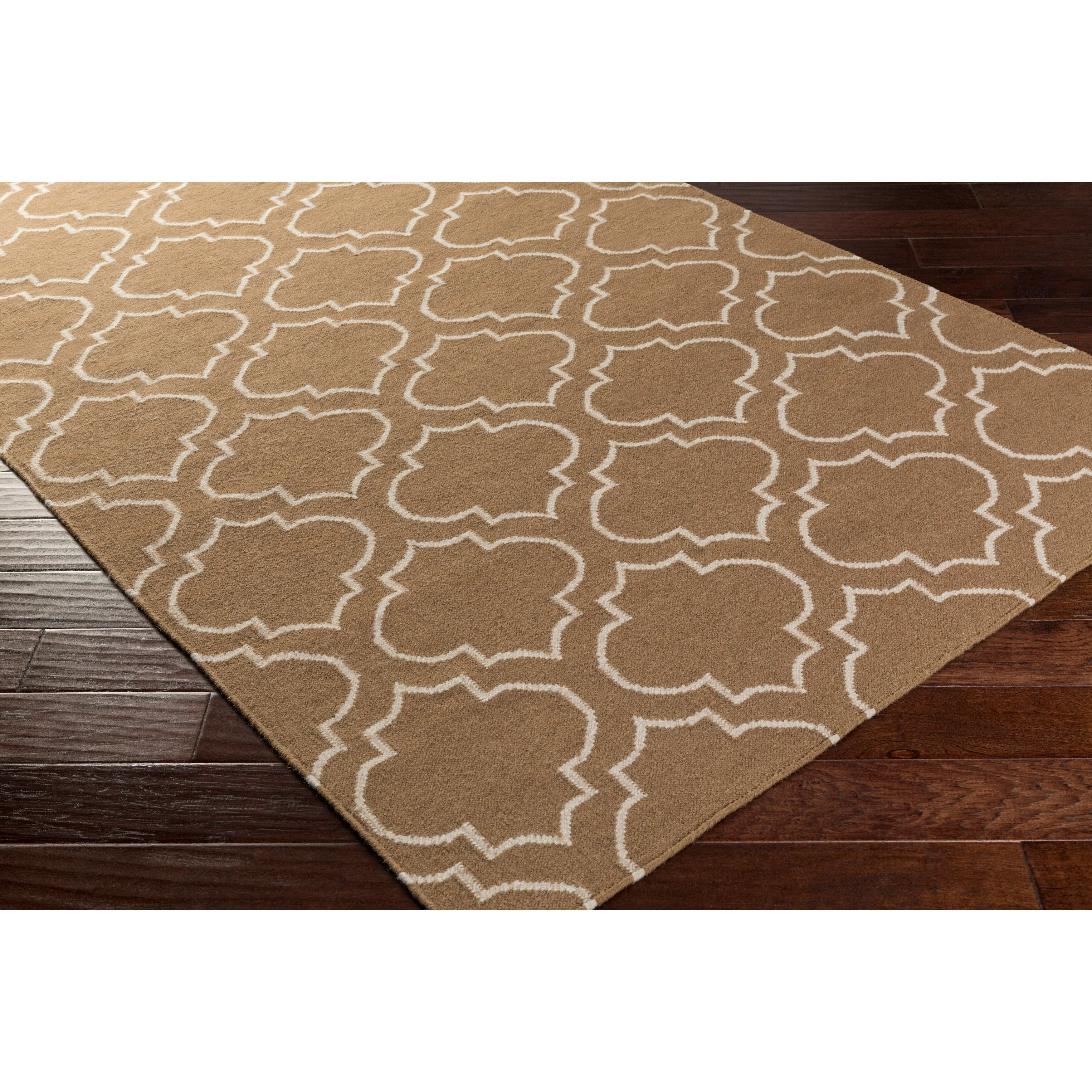 Flatweave Melksham Wool Rug - 8' x 10'