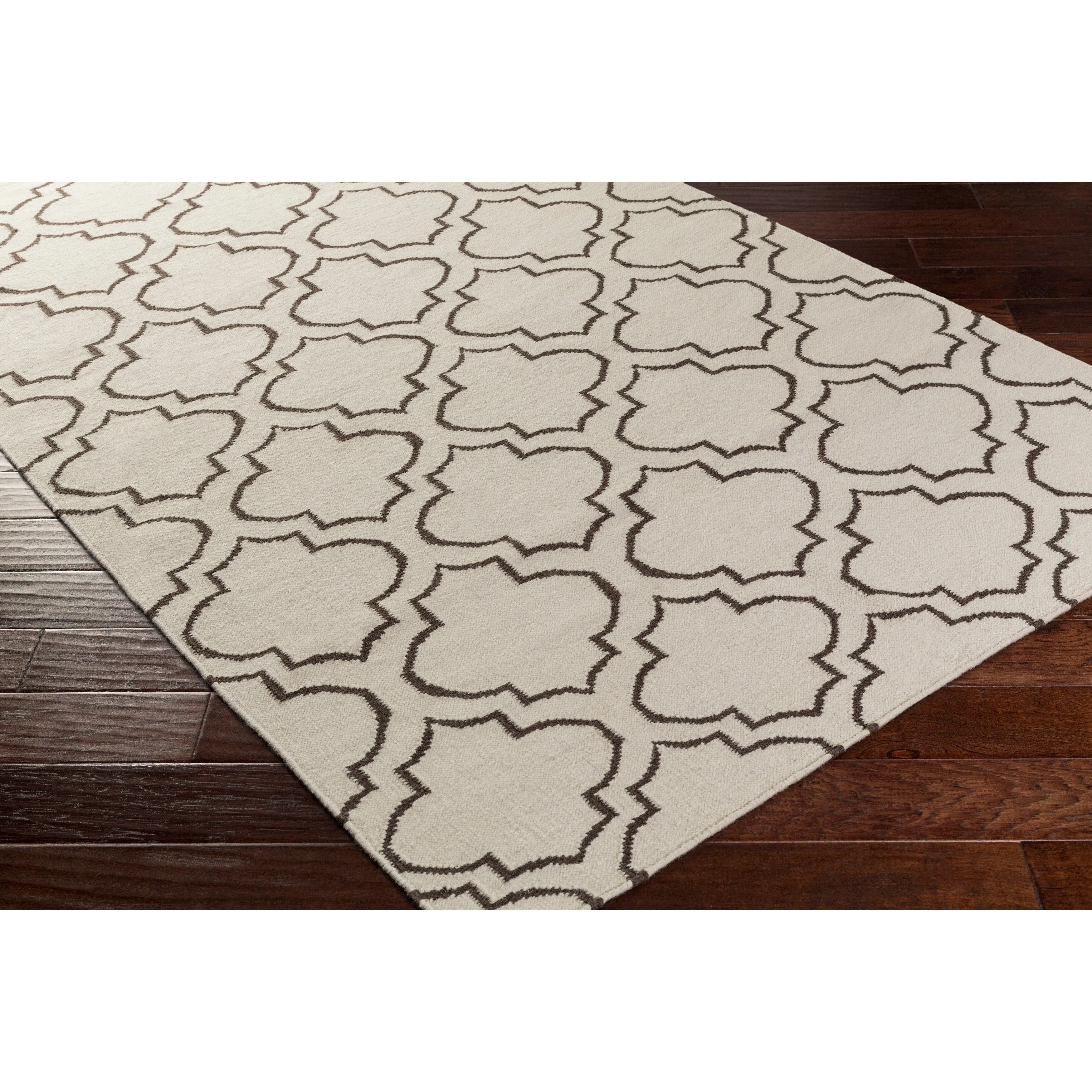 Flatweave Melksham Wool Rug - 8' x 10'