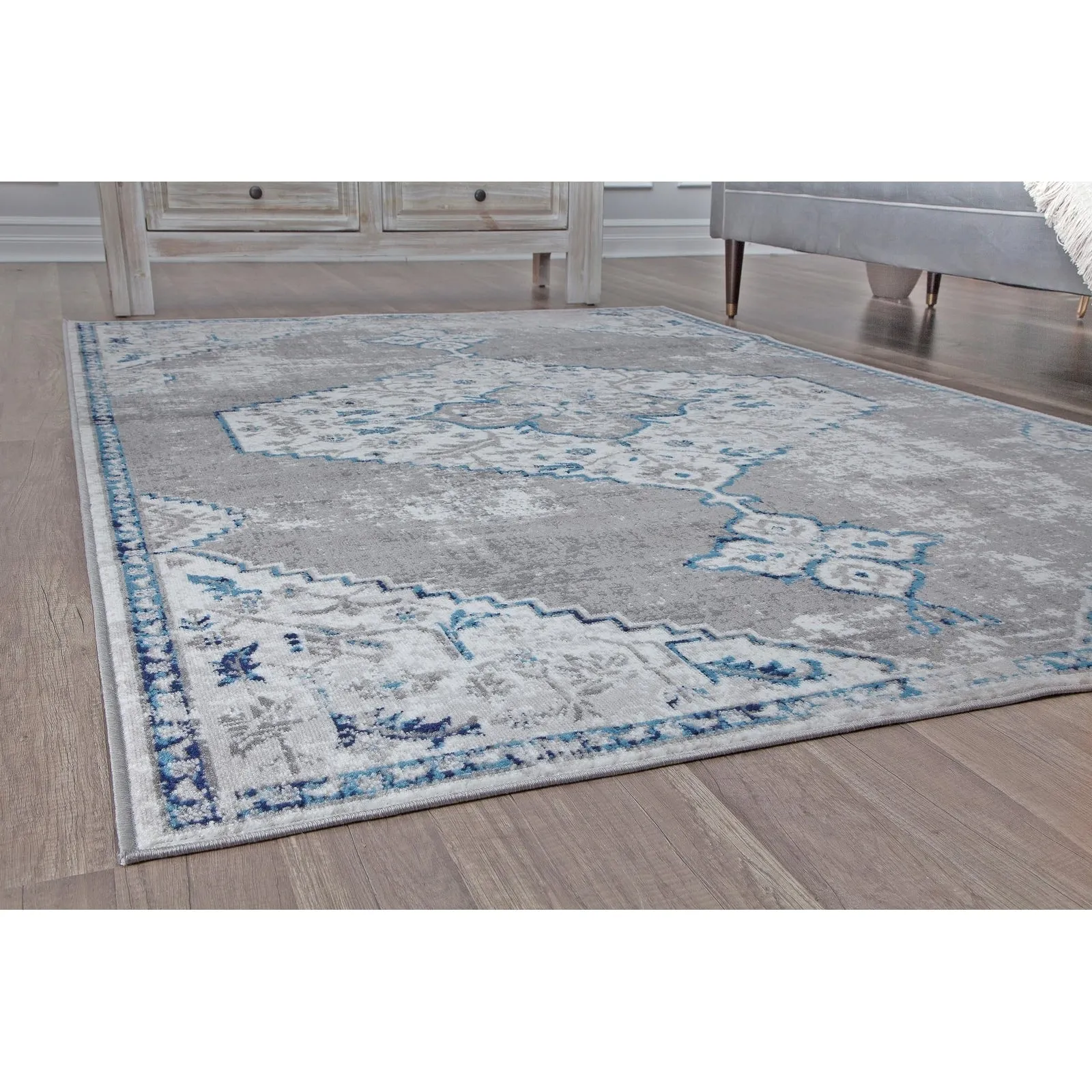 Freida Vintage Medallion Area Rug By Rugs America