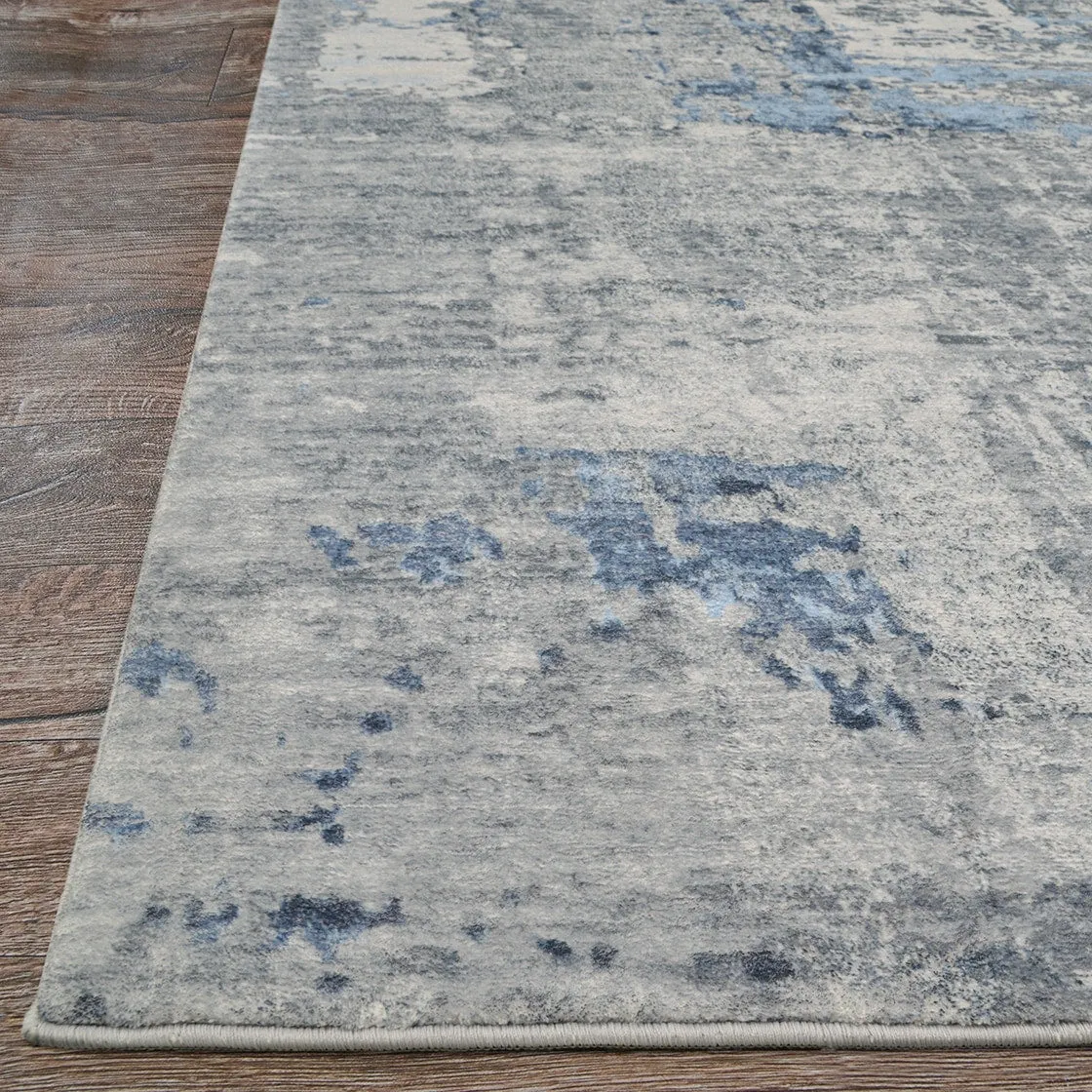 Gabriel Trekk Grey- Blue Area Rug