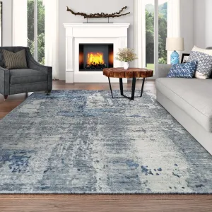 Gabriel Trekk Grey- Blue Area Rug