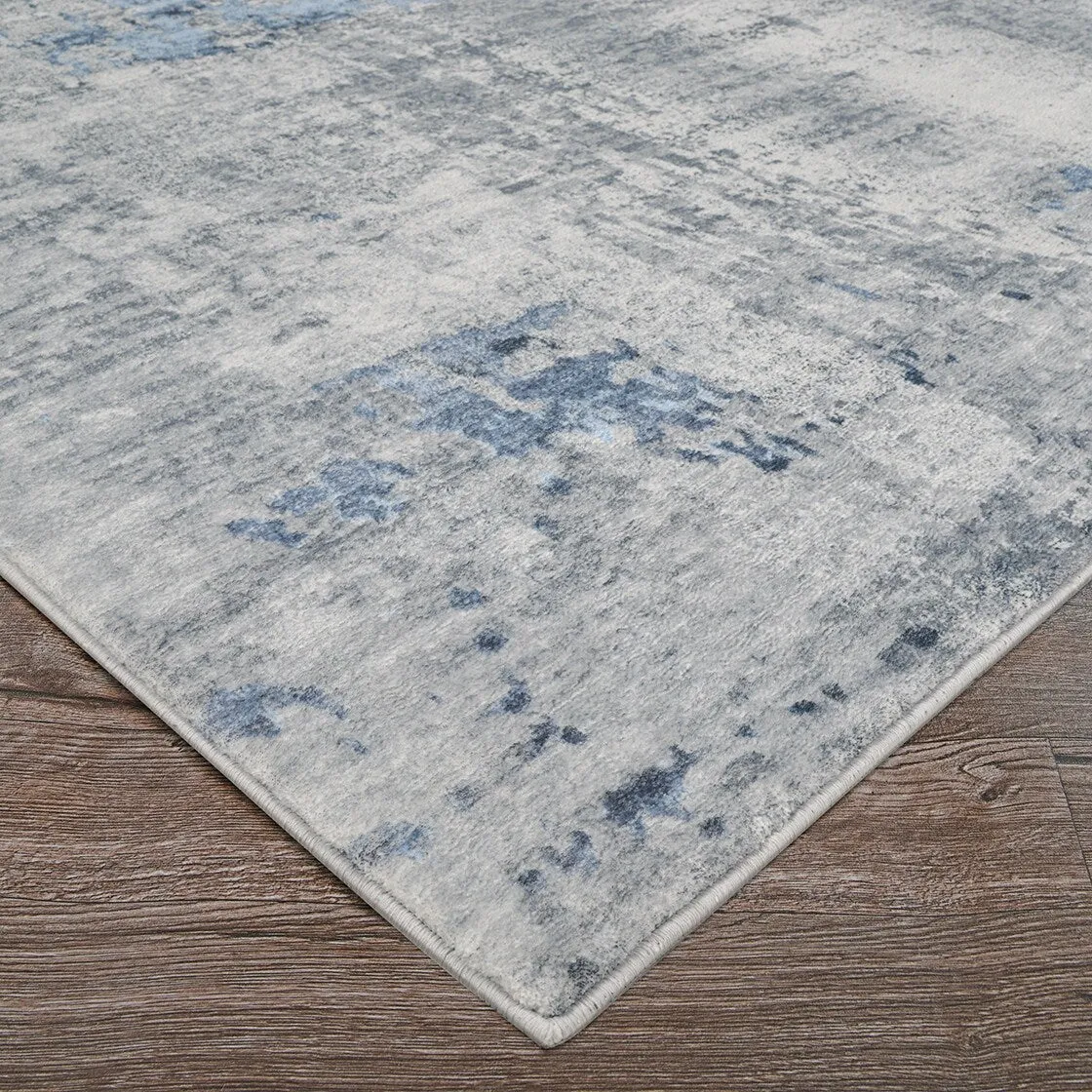 Gabriel Trekk Grey- Blue Area Rug