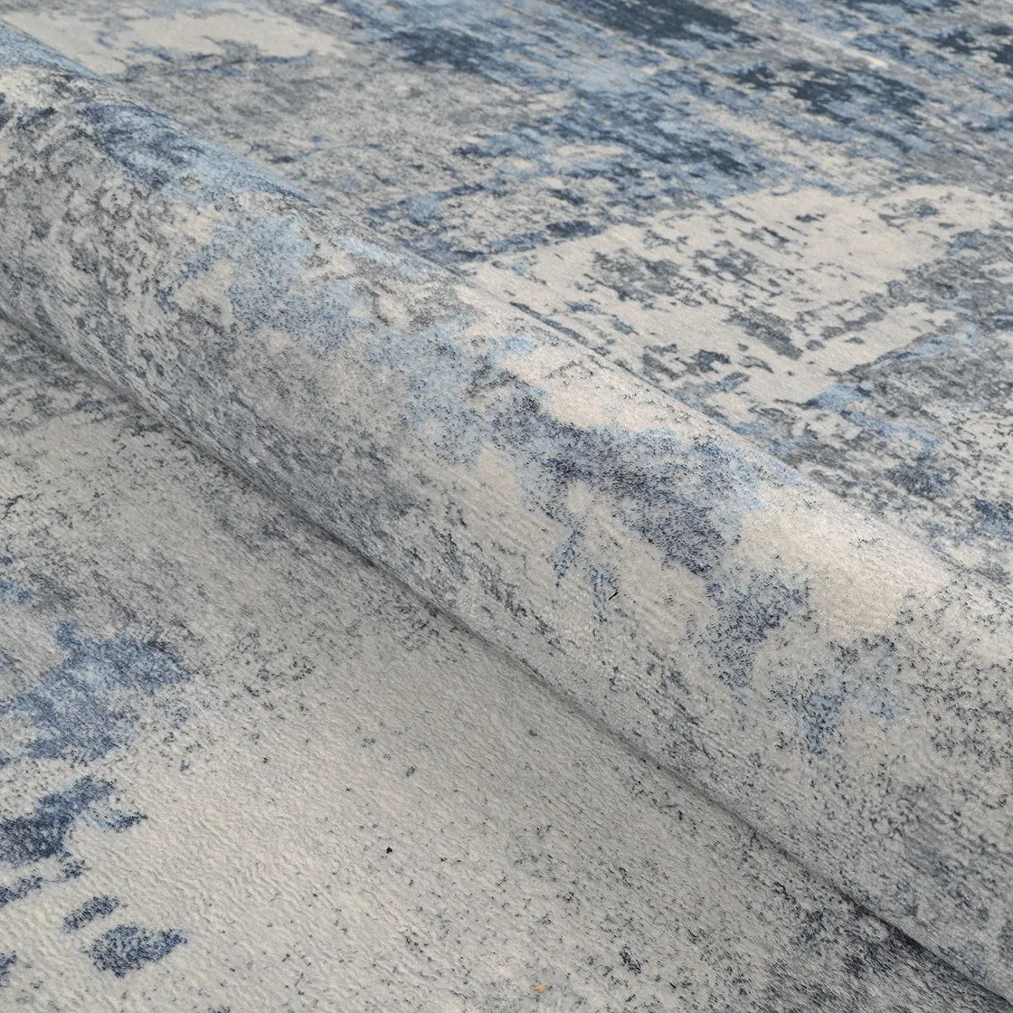 Gabriel Trekk Grey- Blue Area Rug