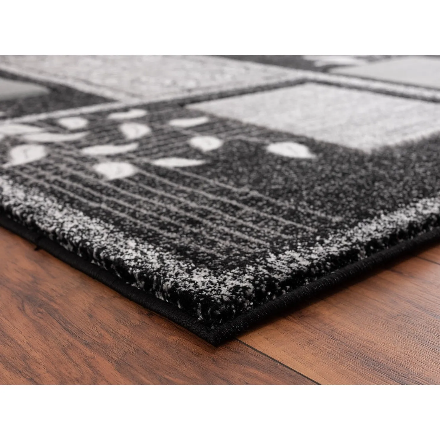 Glamour Collection Polypropylene Area Rug