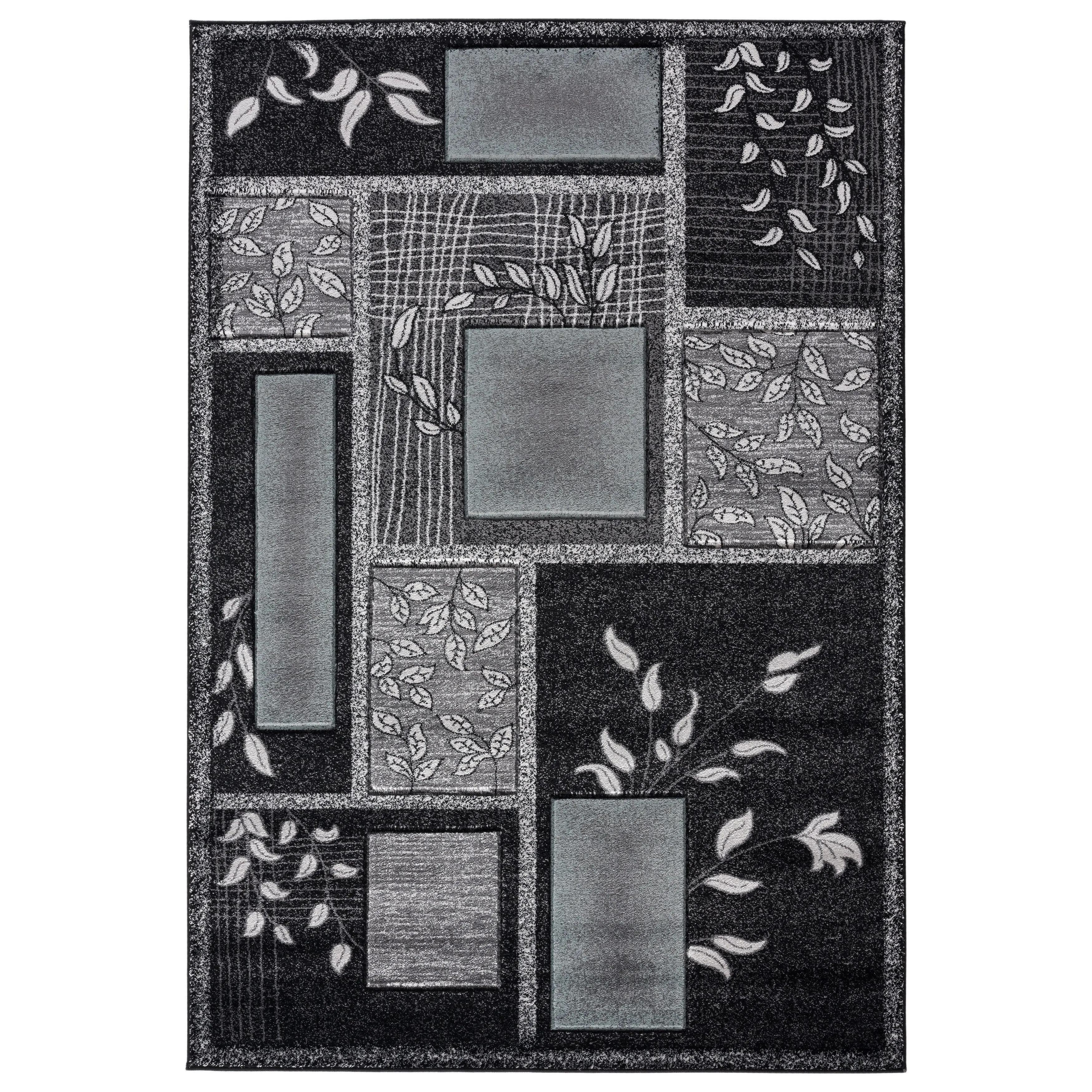 Glamour Collection Polypropylene Area Rug