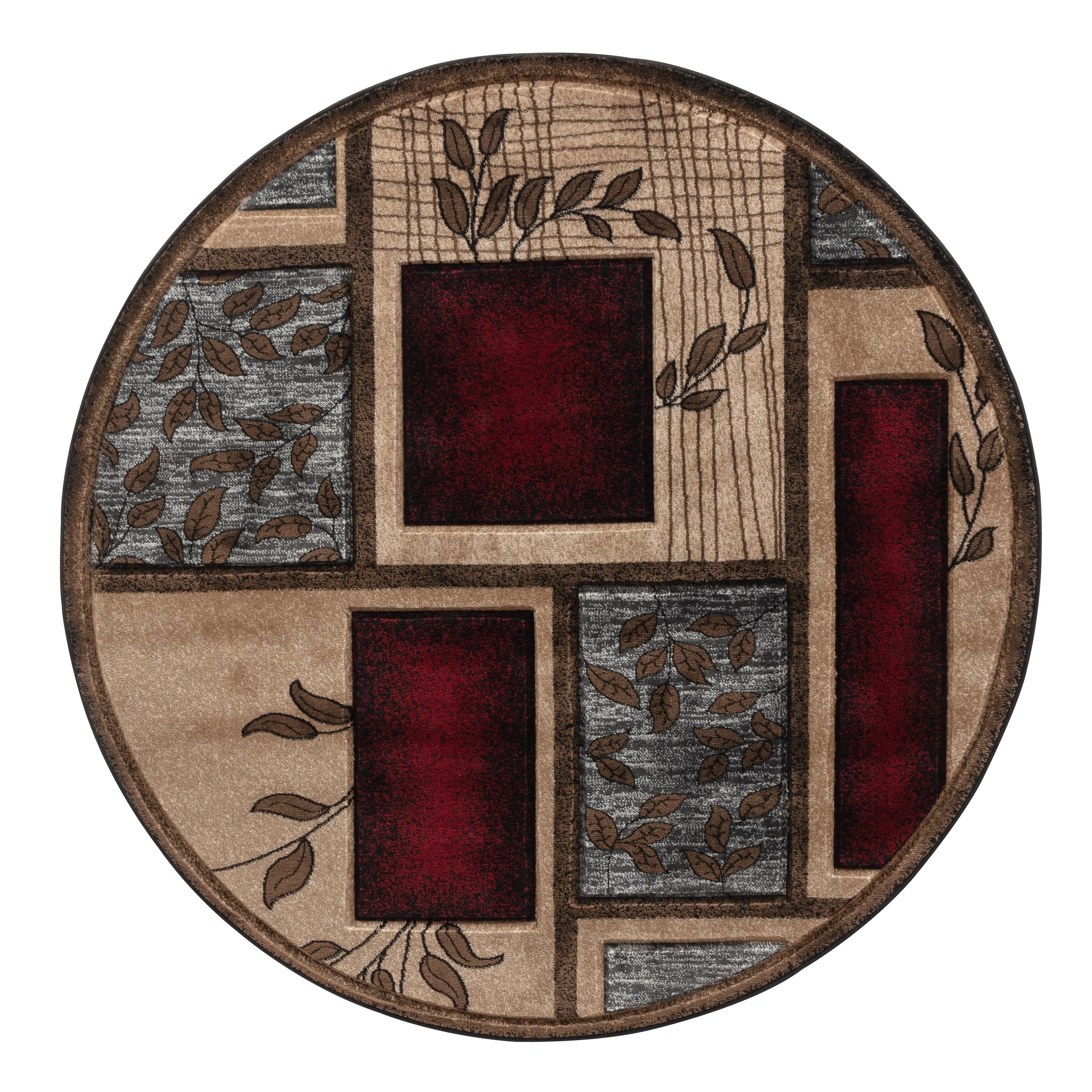 Glamour Collection Polypropylene Area Rug