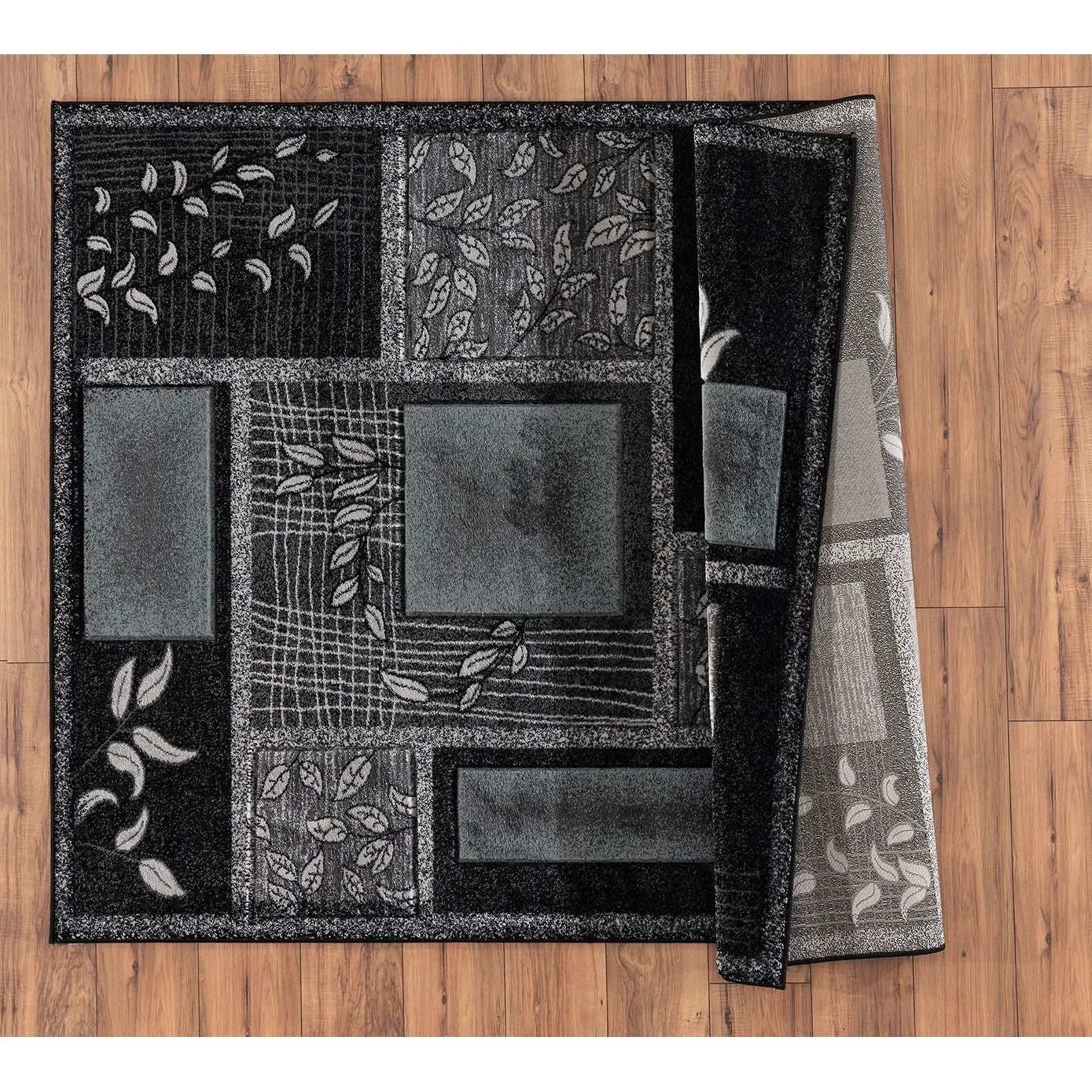 Glamour Collection Polypropylene Area Rug