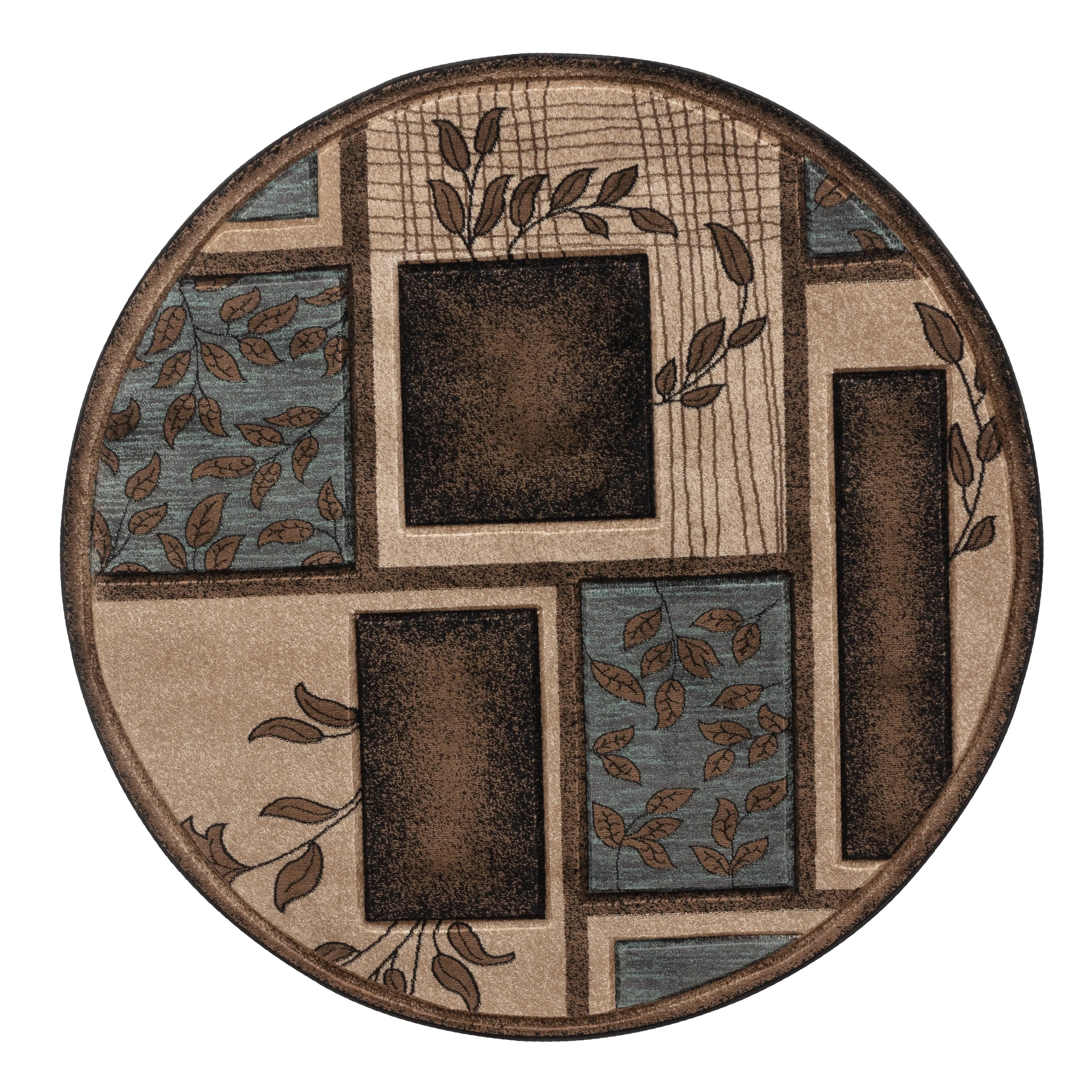 Glamour Collection Polypropylene Area Rug
