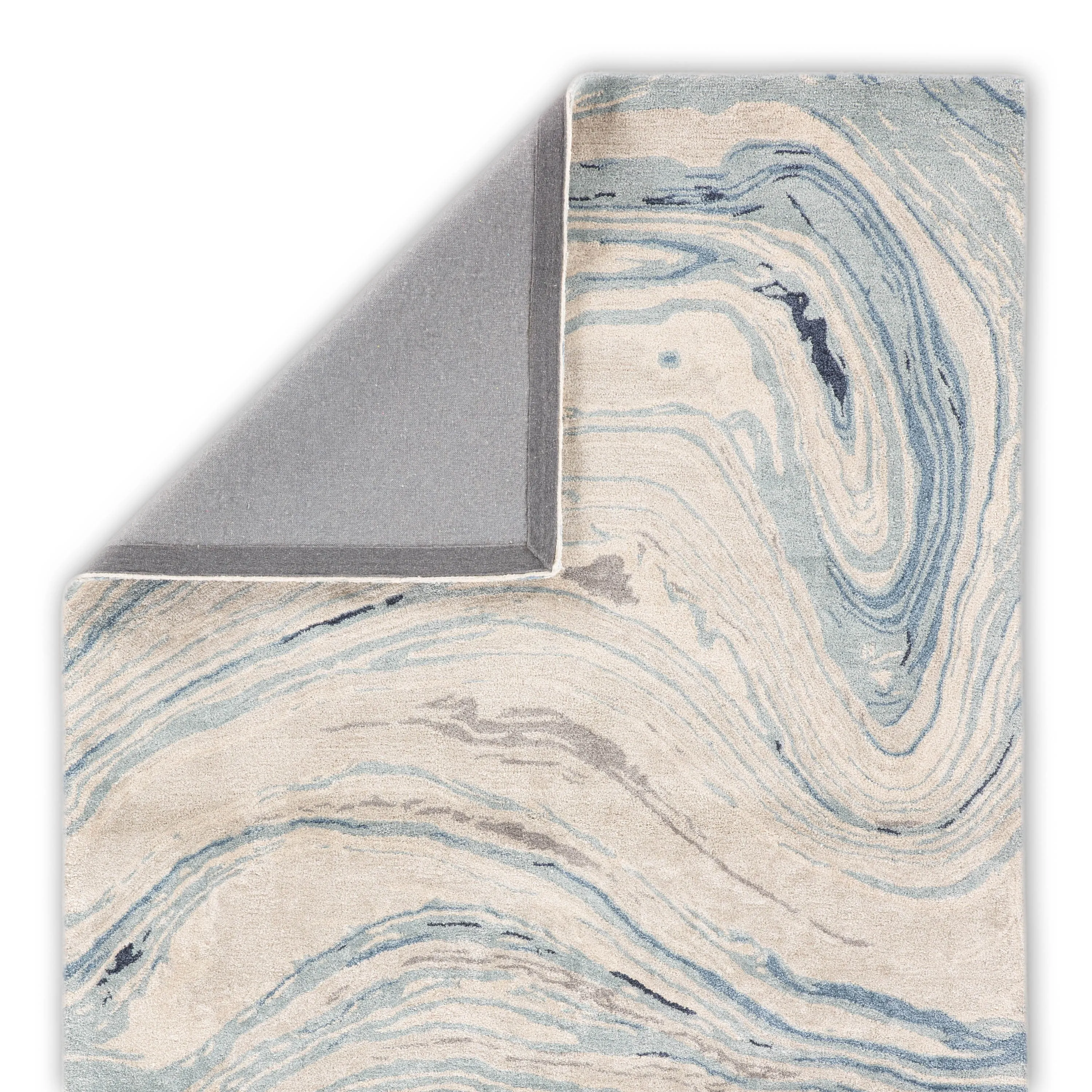 Hammet Handmade Abstract Marbled Pattern Area Rug
