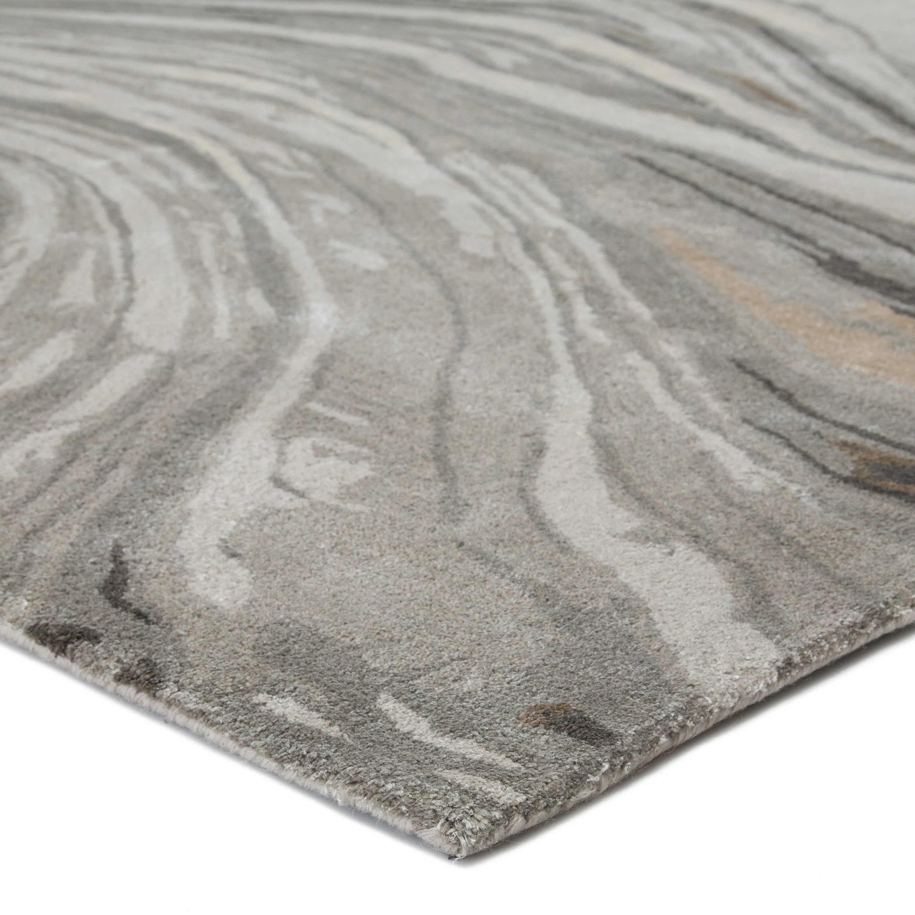 Hammet Handmade Abstract Marbled Pattern Area Rug