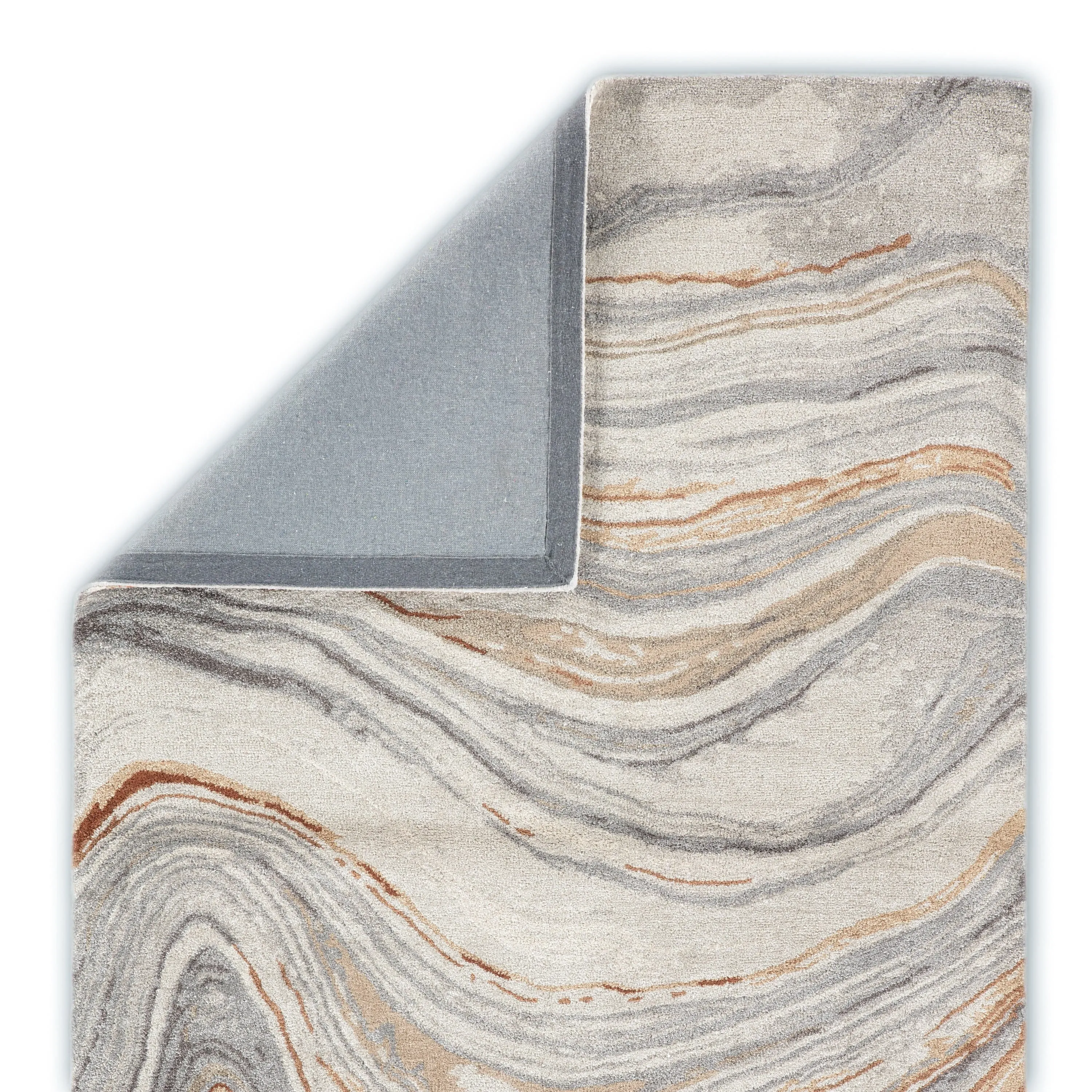 Hammet Handmade Abstract Marbled Pattern Area Rug