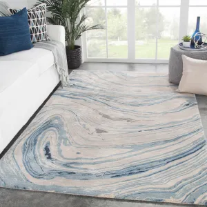 Hammet Handmade Abstract Marbled Pattern Area Rug