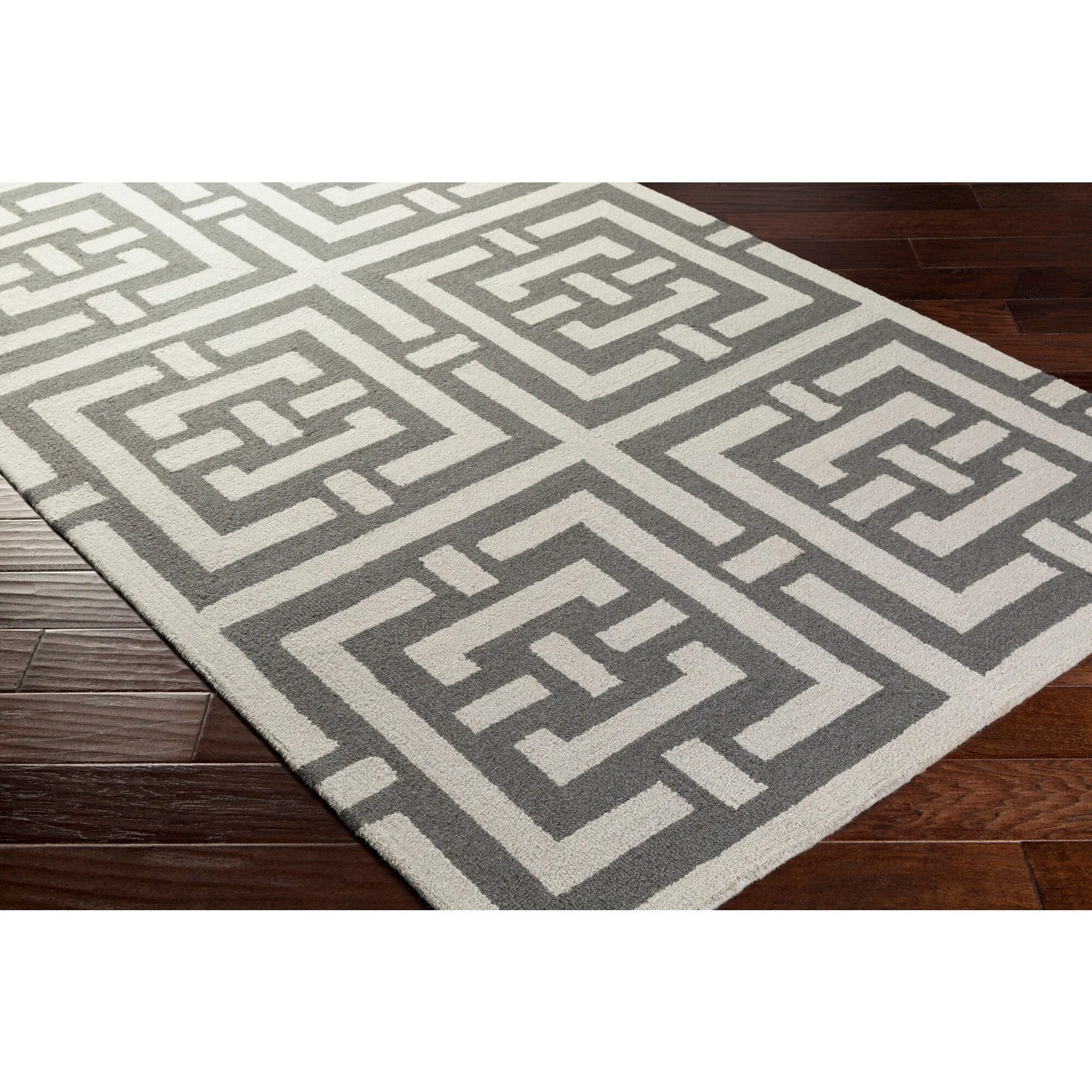 Hand-Tufted Alpharetta Wool Area Rug