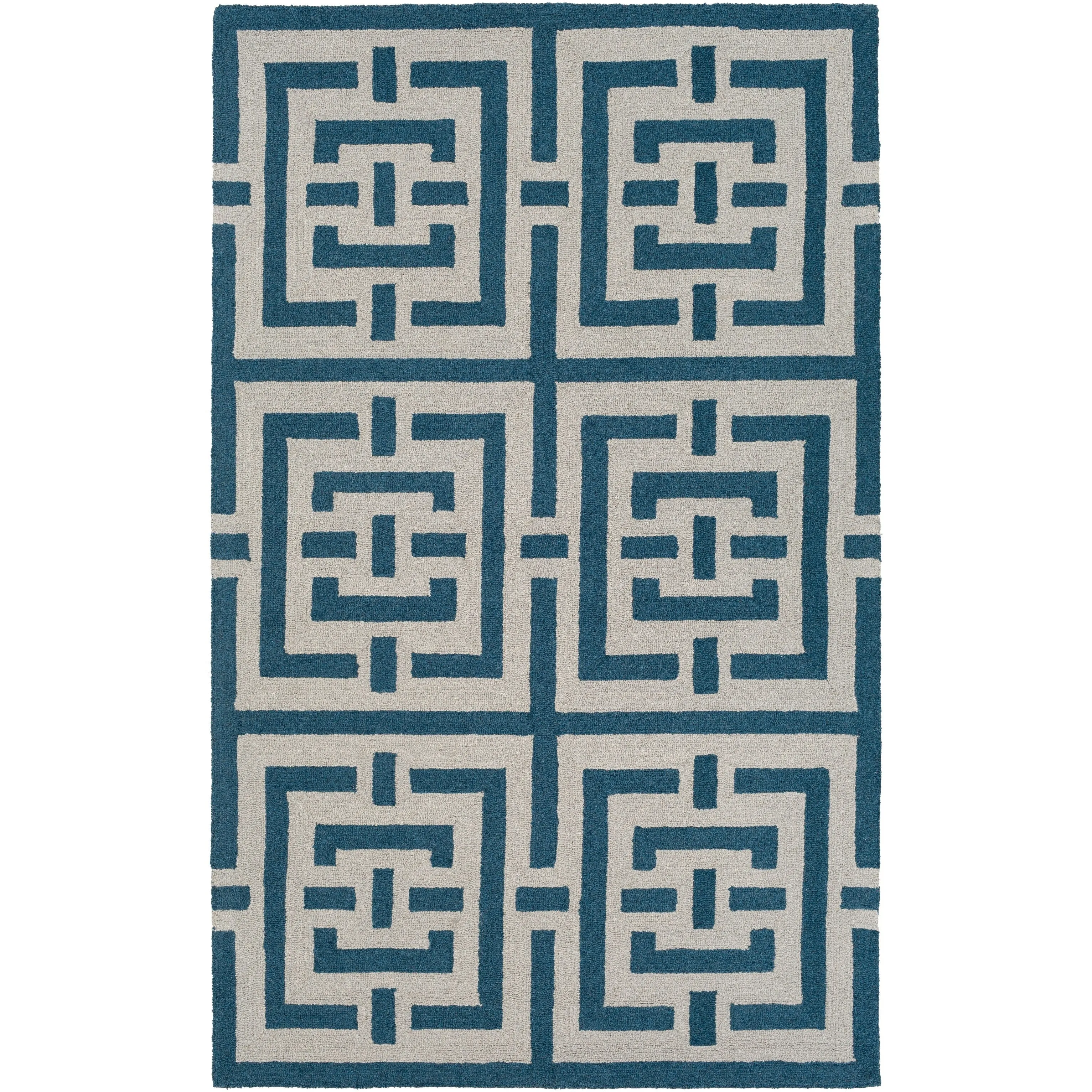 Hand-Tufted Alpharetta Wool Area Rug