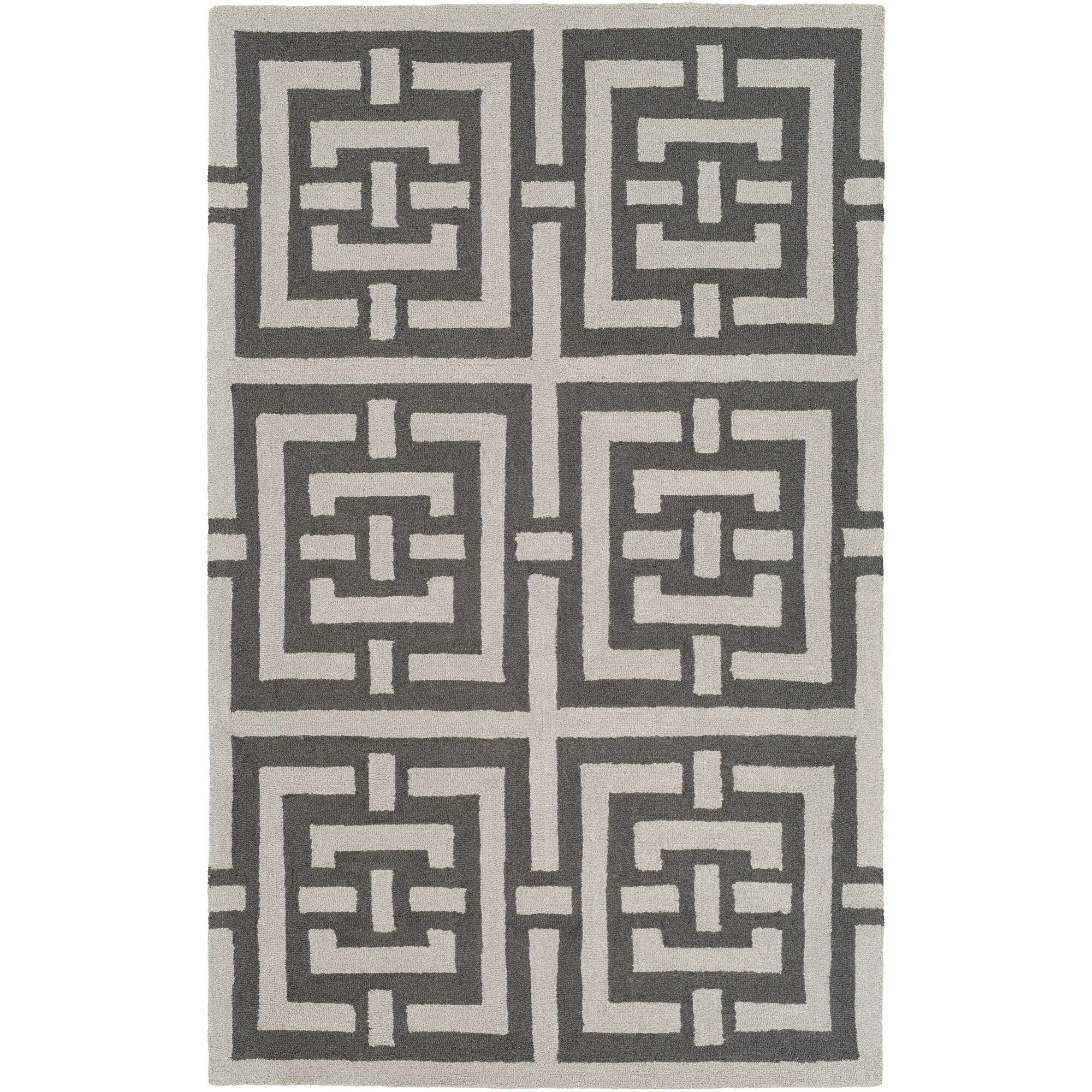 Hand-Tufted Alpharetta Wool Area Rug