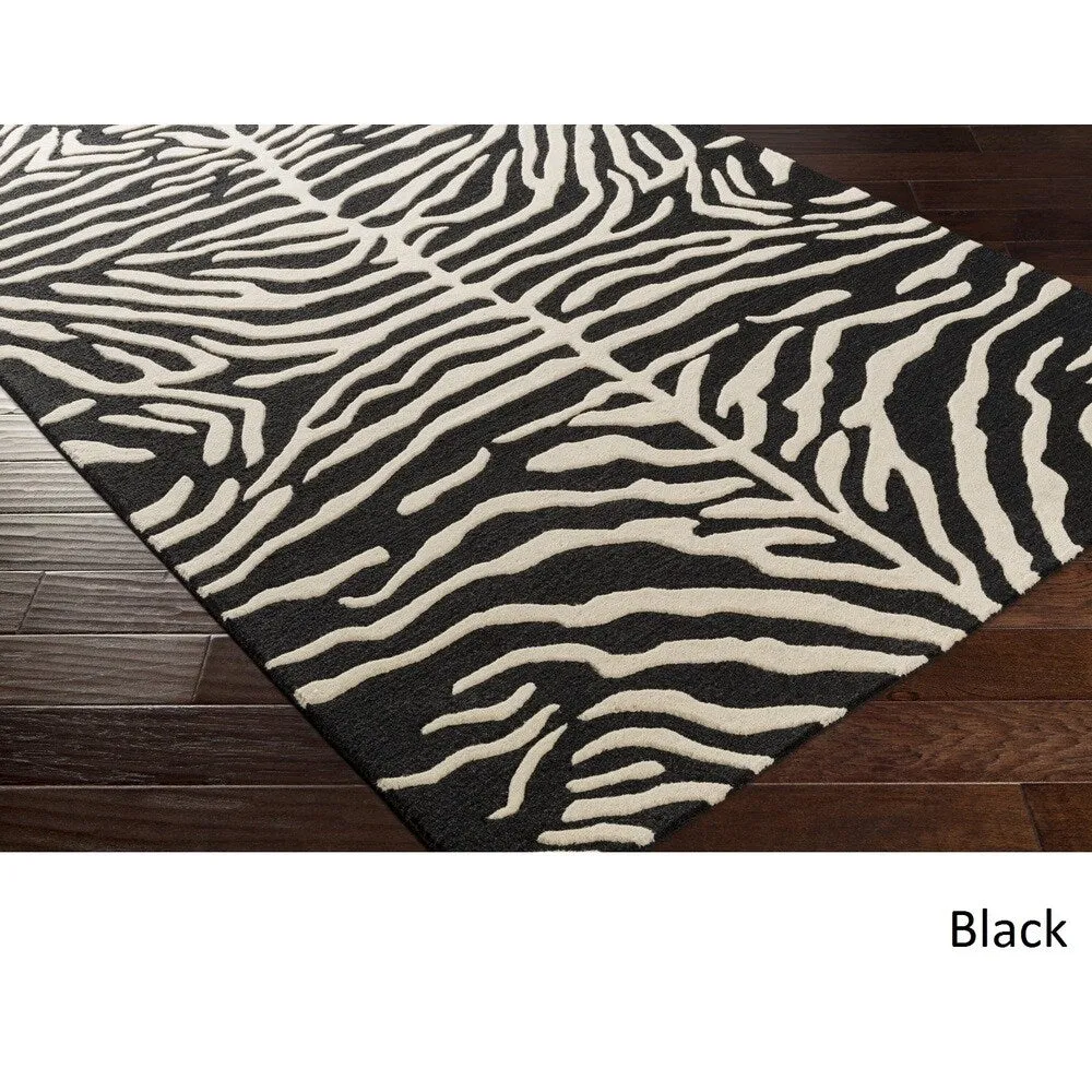 Hand-Tufted Belt Wool Rug