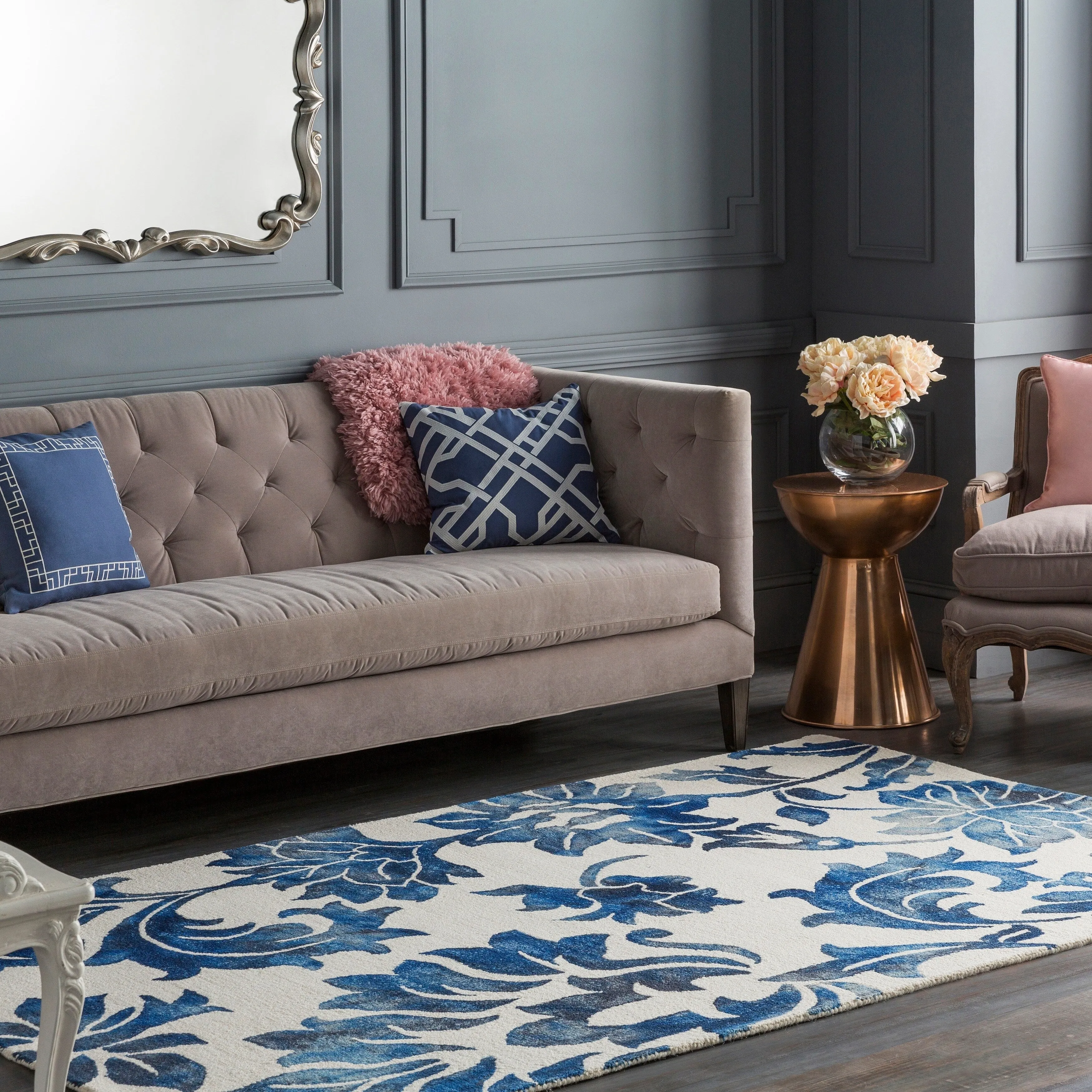 Hand-Tufted Berlin Wool Rug
