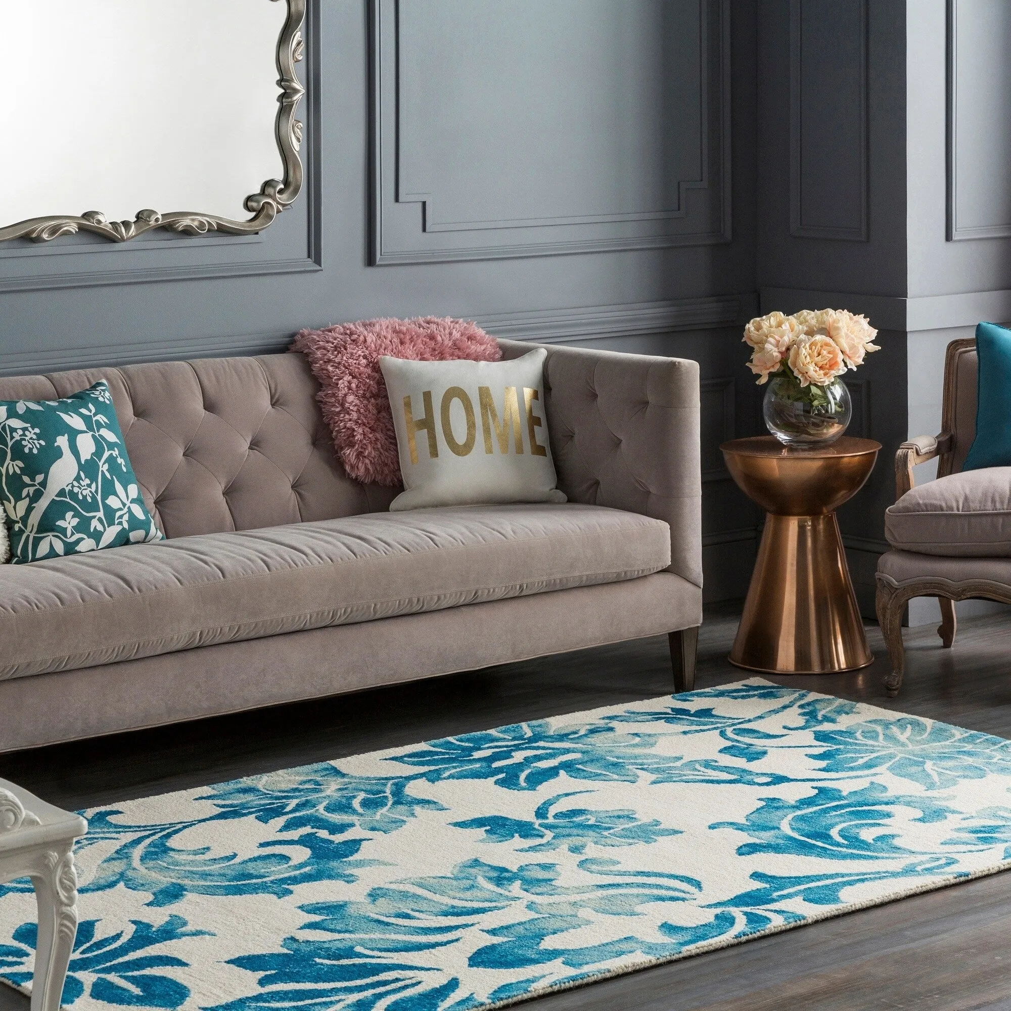 Hand-Tufted Berlin Wool Rug