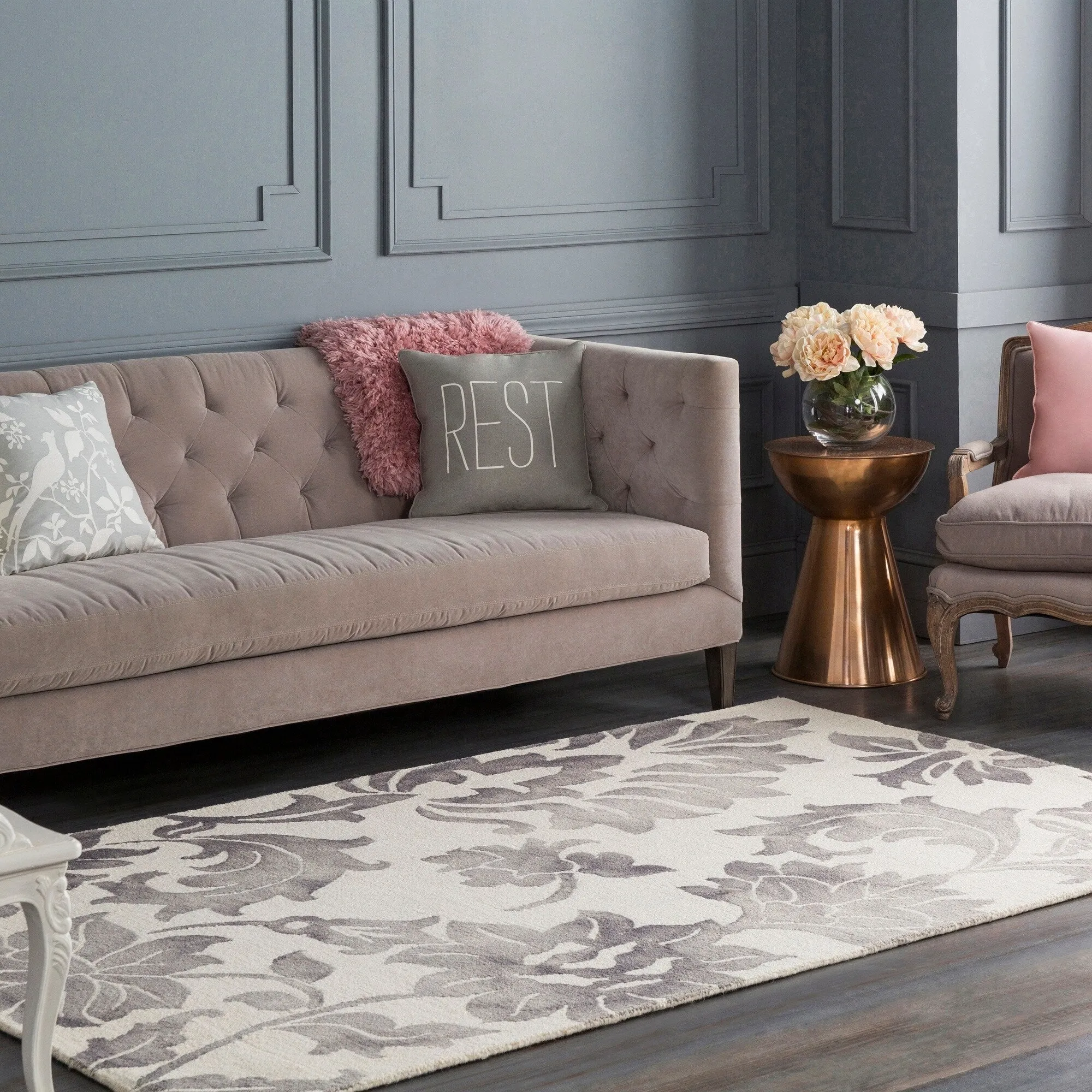 Hand-Tufted Berlin Wool Rug