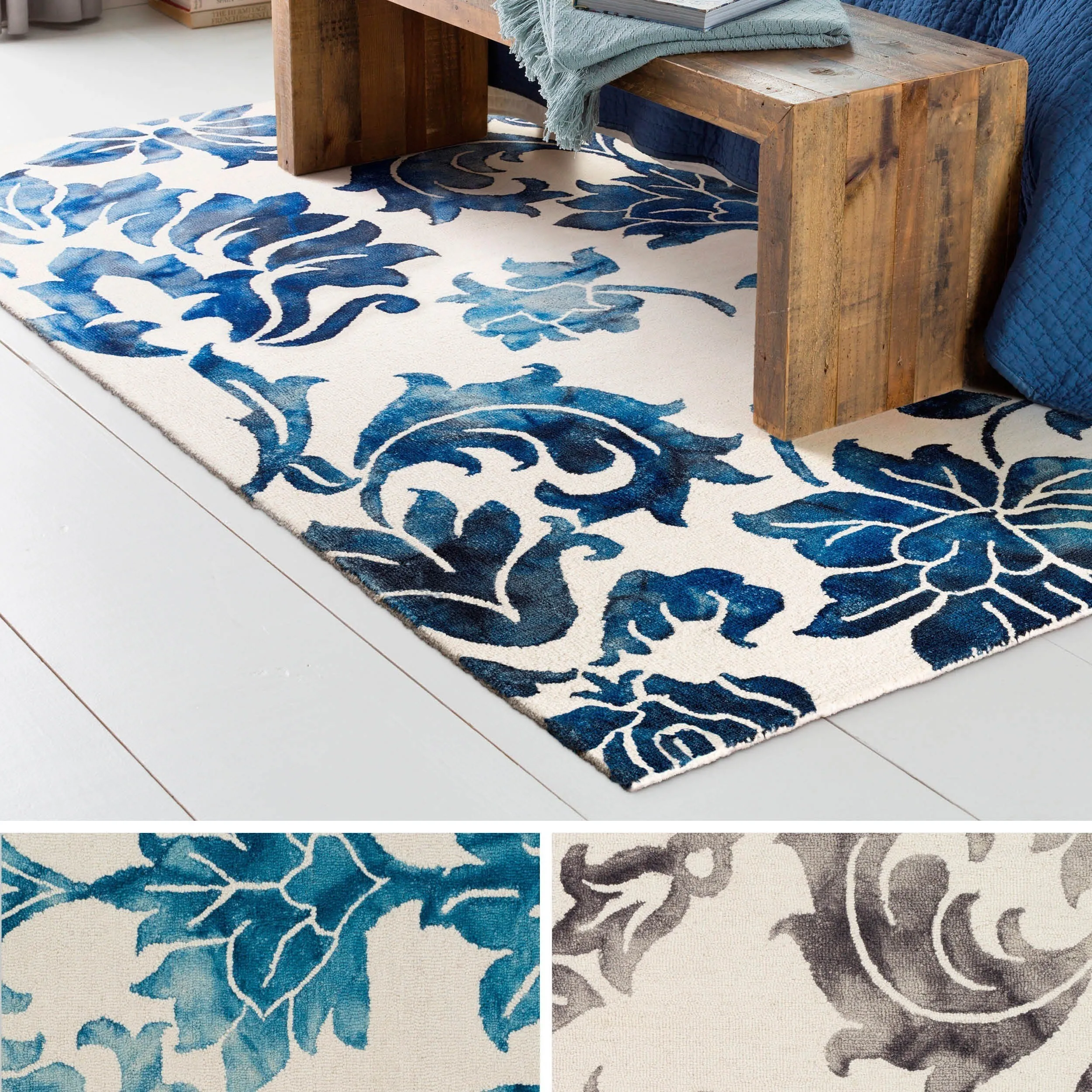 Hand-Tufted Berlin Wool Rug