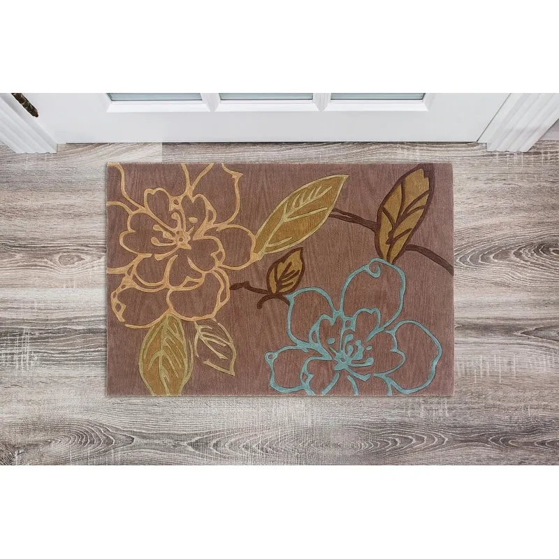 Hand Tufted Floral Sketch Rug Collection