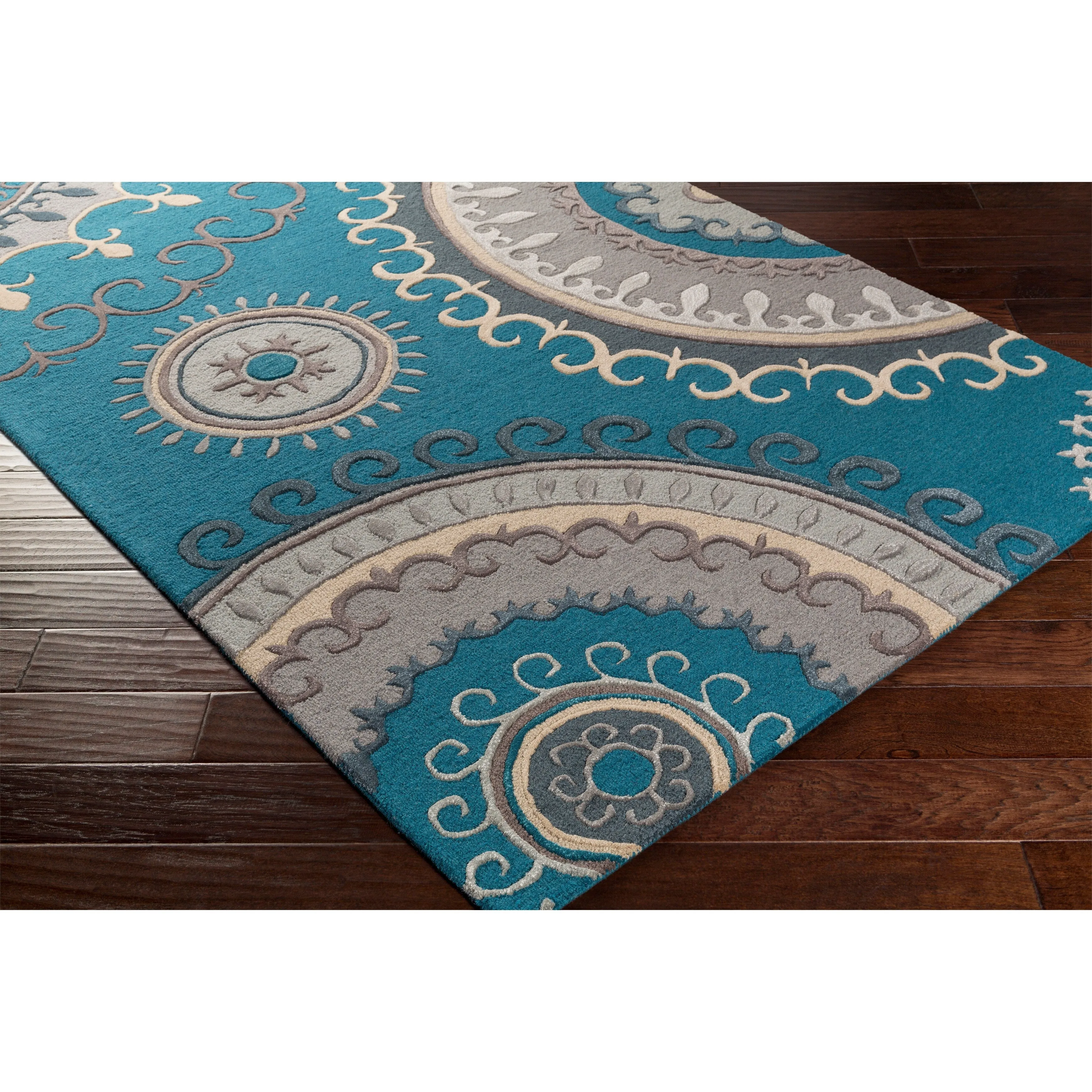 Hand-Tufted Gail Wool / Viscose Rug