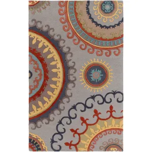 Hand-Tufted Gail Wool / Viscose Rug