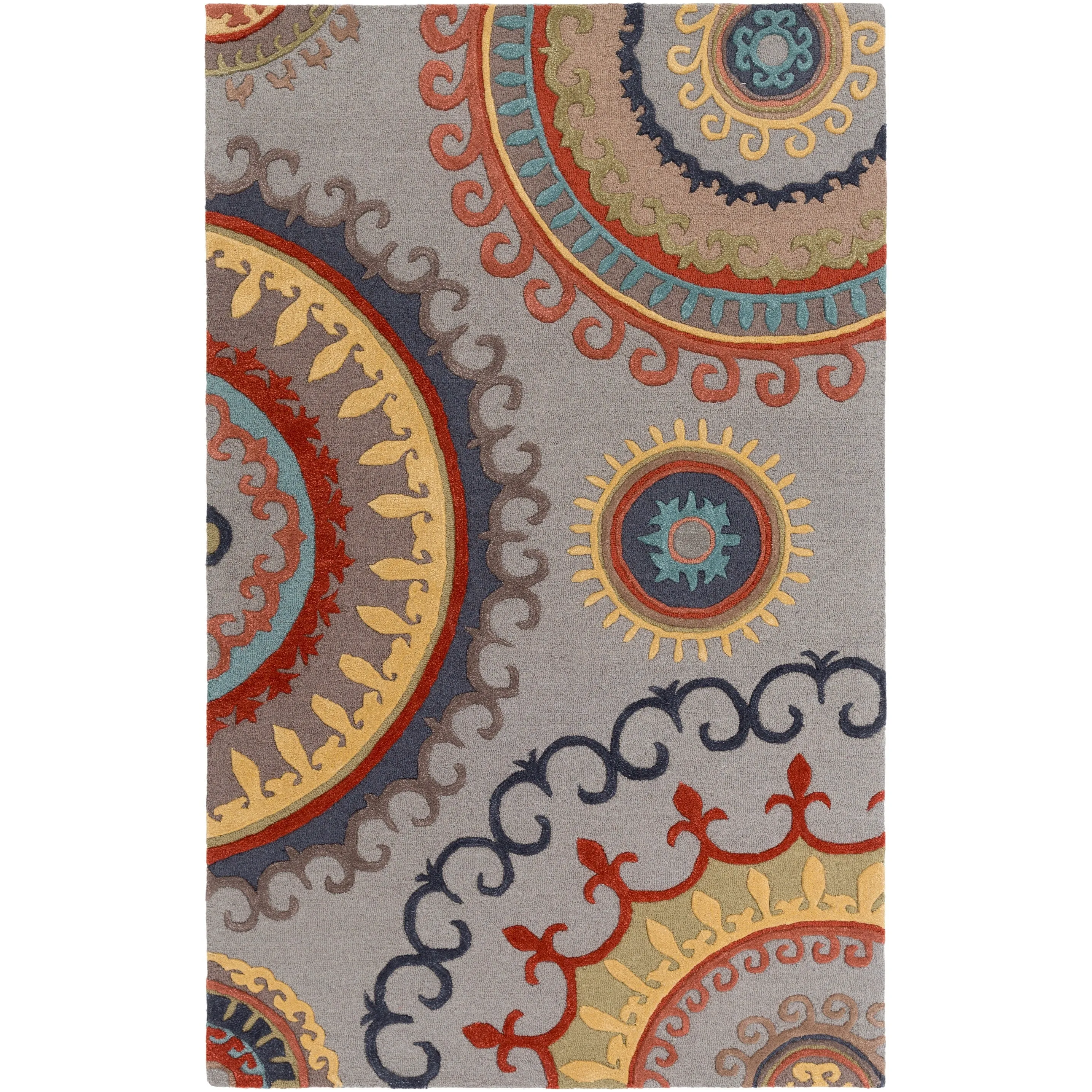 Hand-Tufted Gail Wool / Viscose Rug
