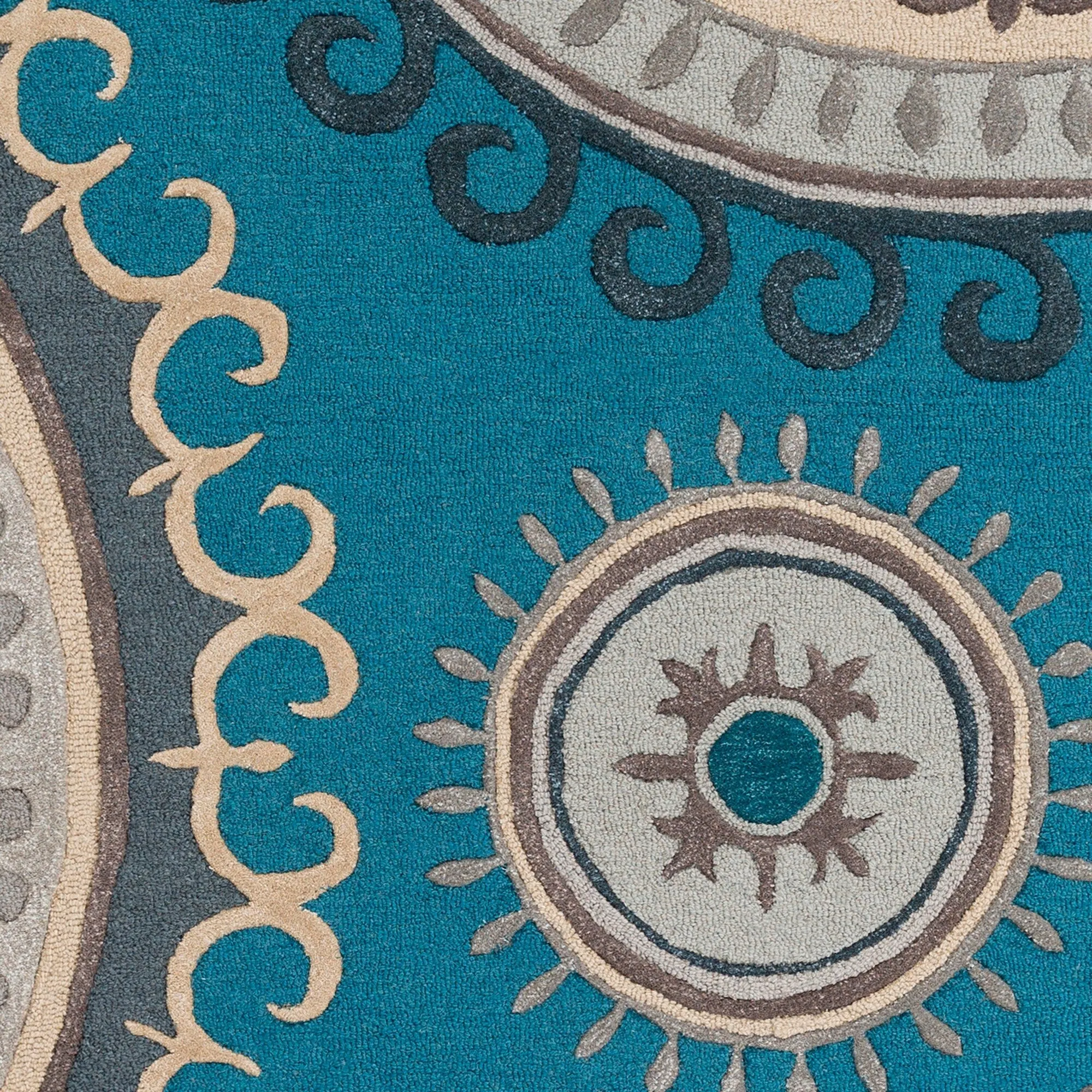 Hand-Tufted Gail Wool / Viscose Rug