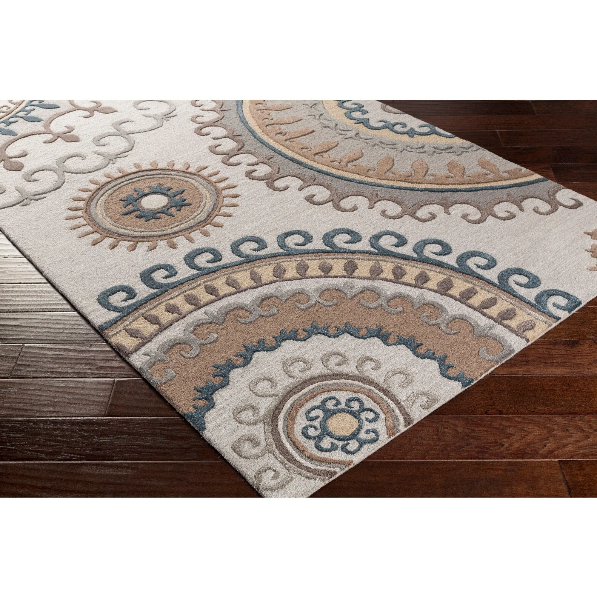 Hand-Tufted Gail Wool / Viscose Rug