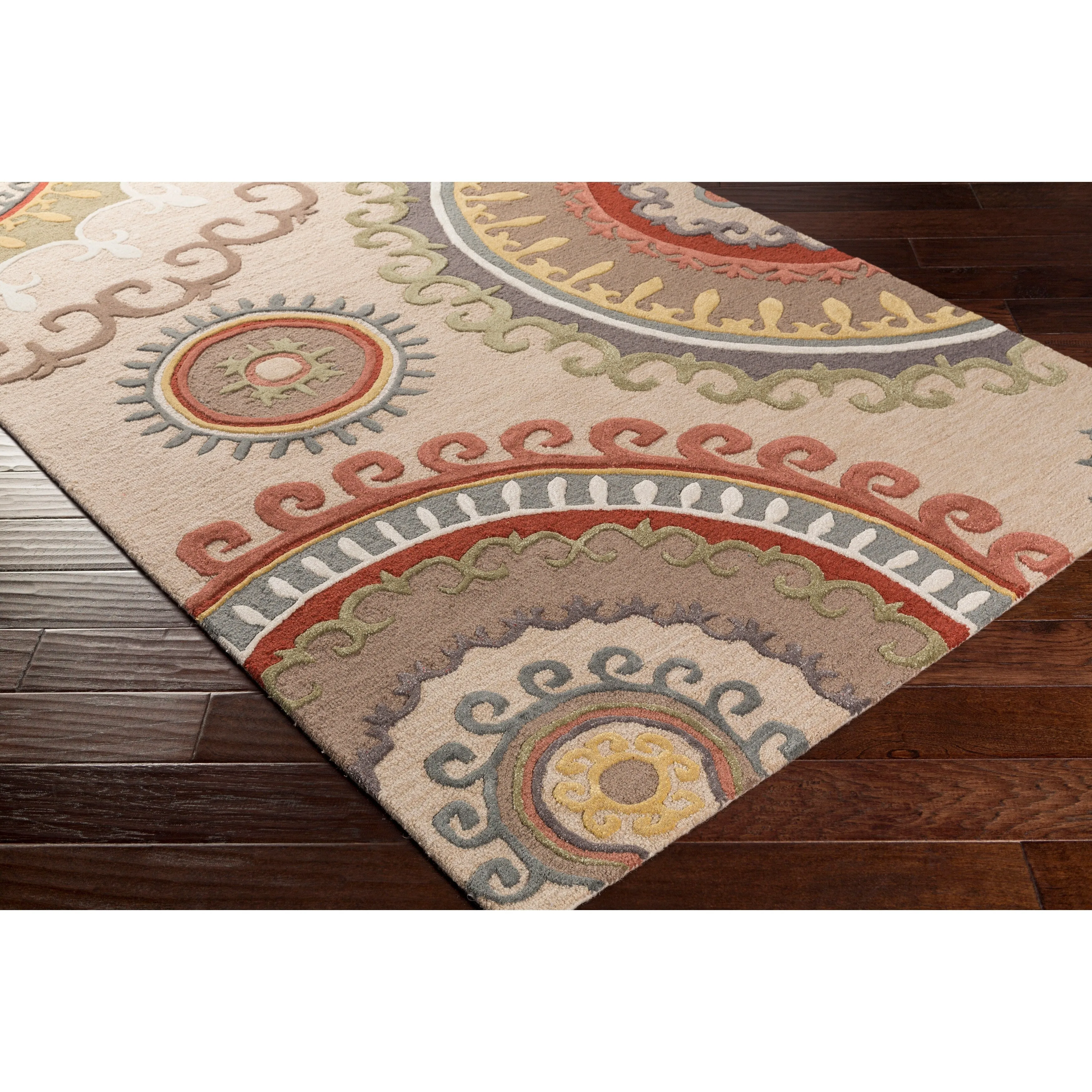 Hand-Tufted Gail Wool / Viscose Rug