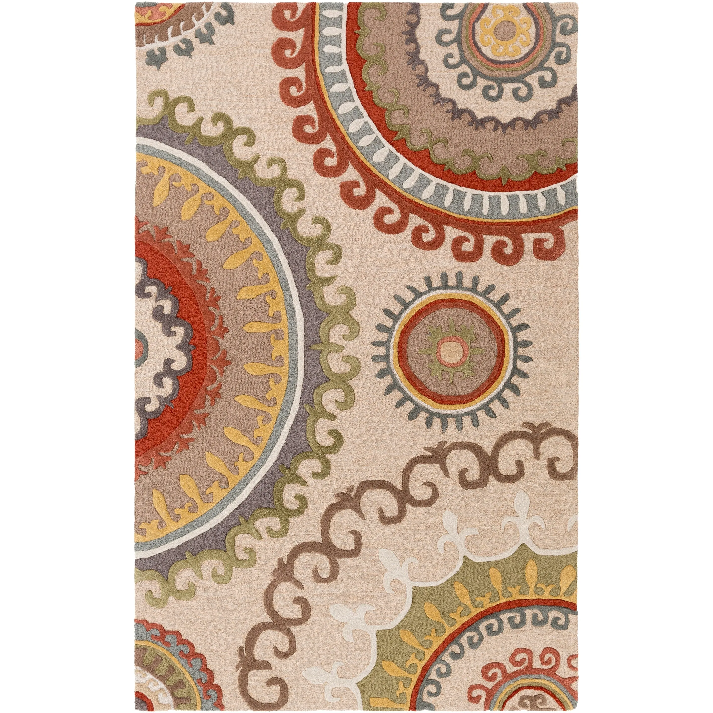 Hand-Tufted Gail Wool / Viscose Rug