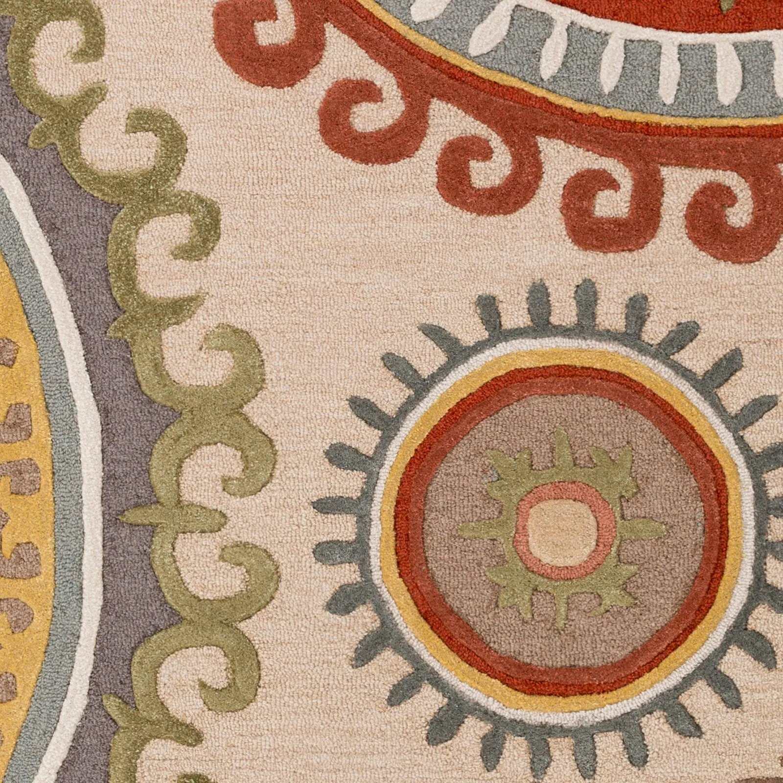 Hand-Tufted Gail Wool / Viscose Rug