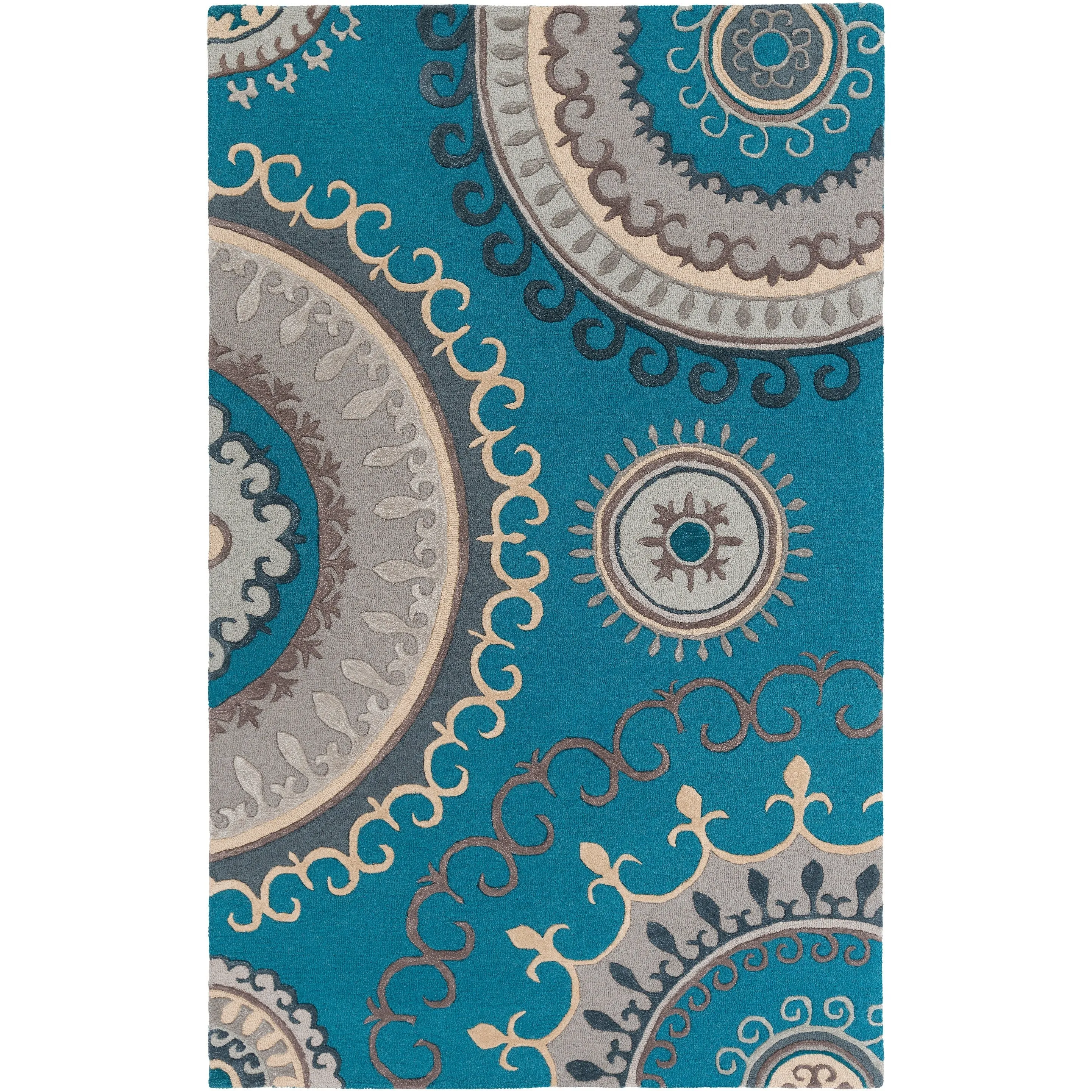 Hand-Tufted Gail Wool / Viscose Rug