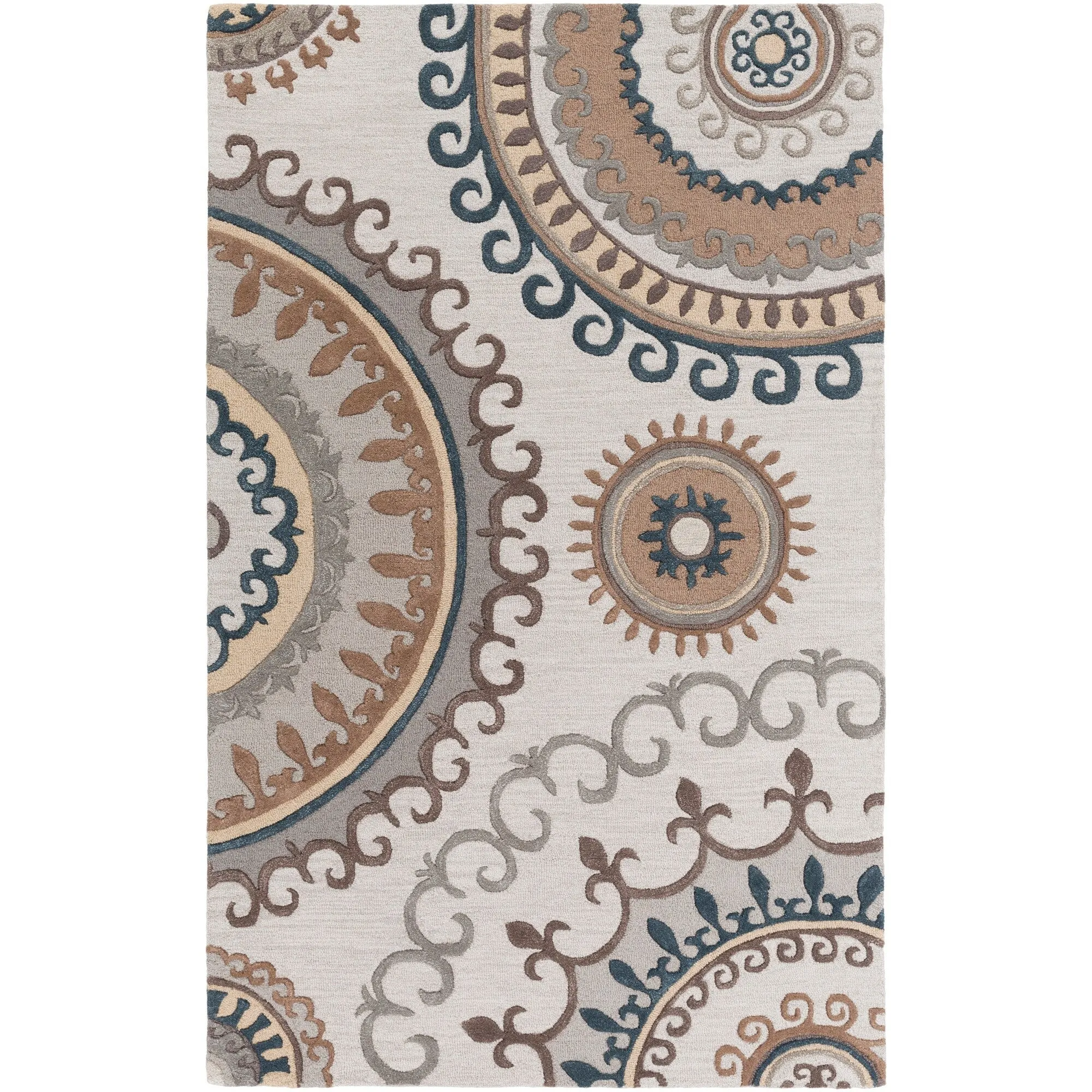 Hand-Tufted Gail Wool / Viscose Rug
