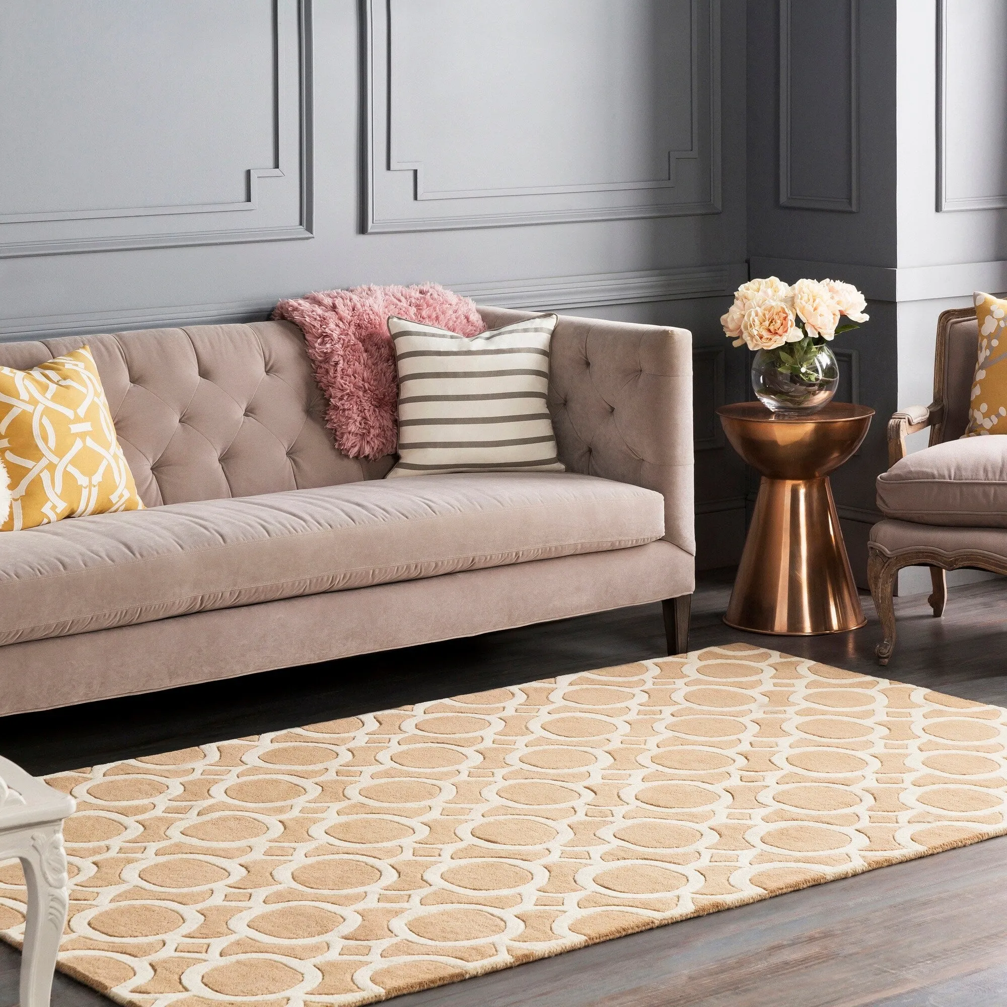 Hand Tufted Great Wool Rug