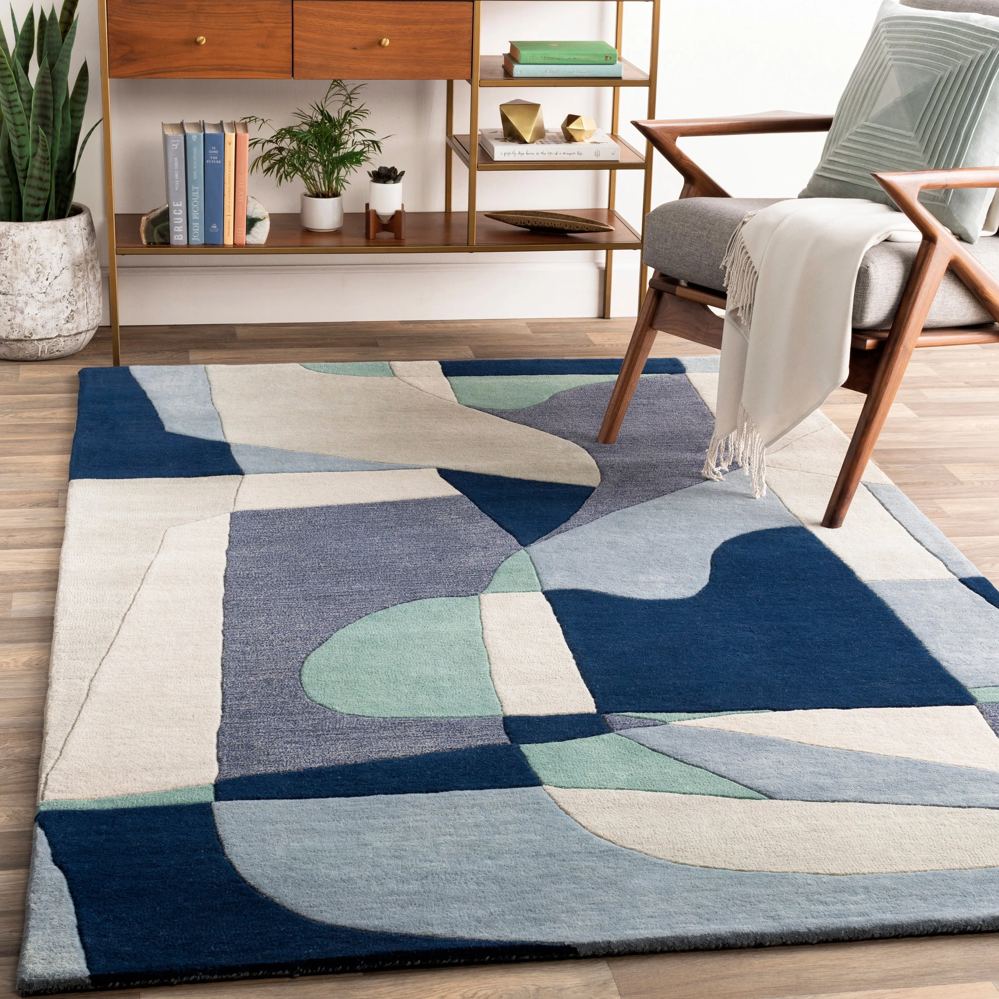 Hand Tufted Hampshire Wool Area Rug