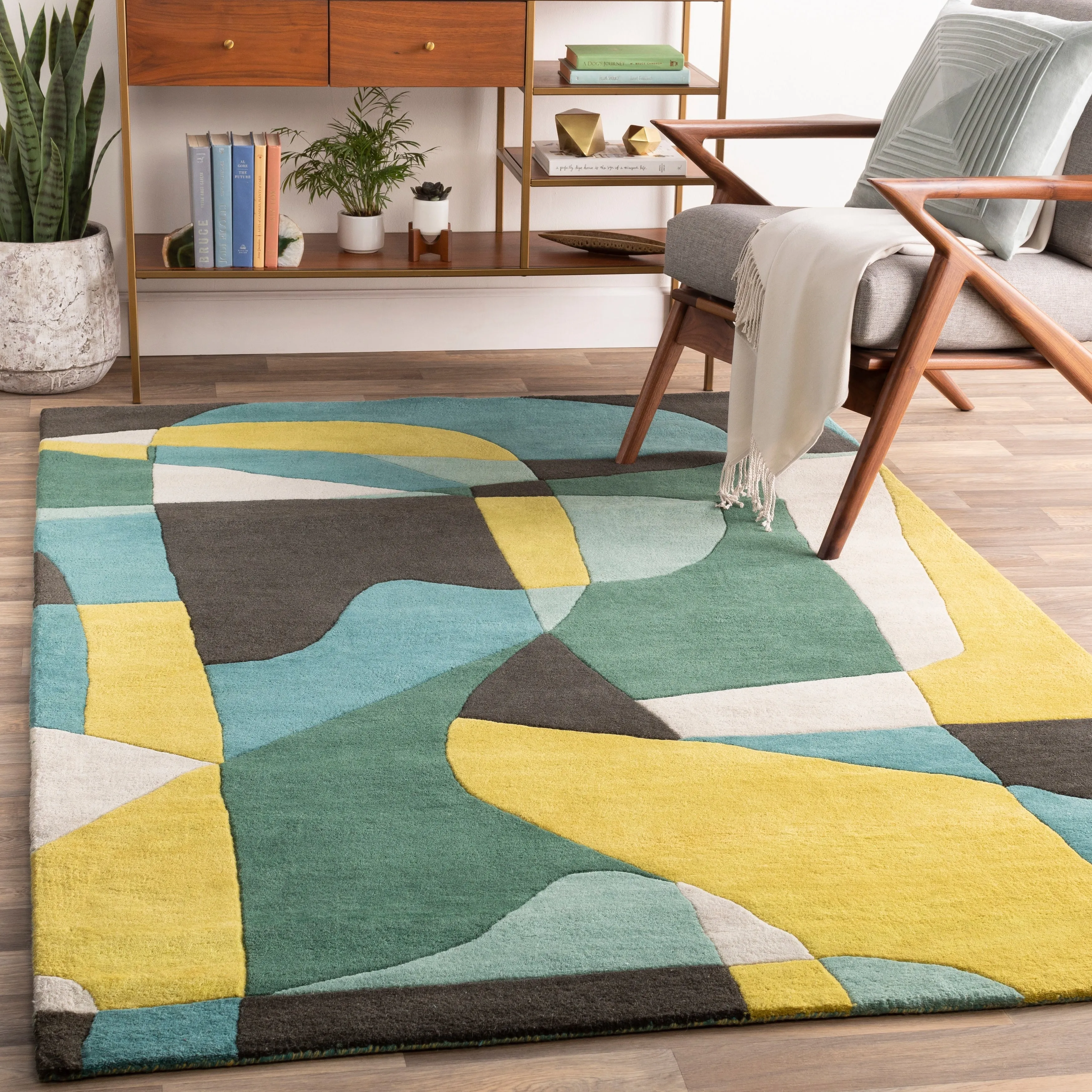 Hand Tufted Hampshire Wool Area Rug