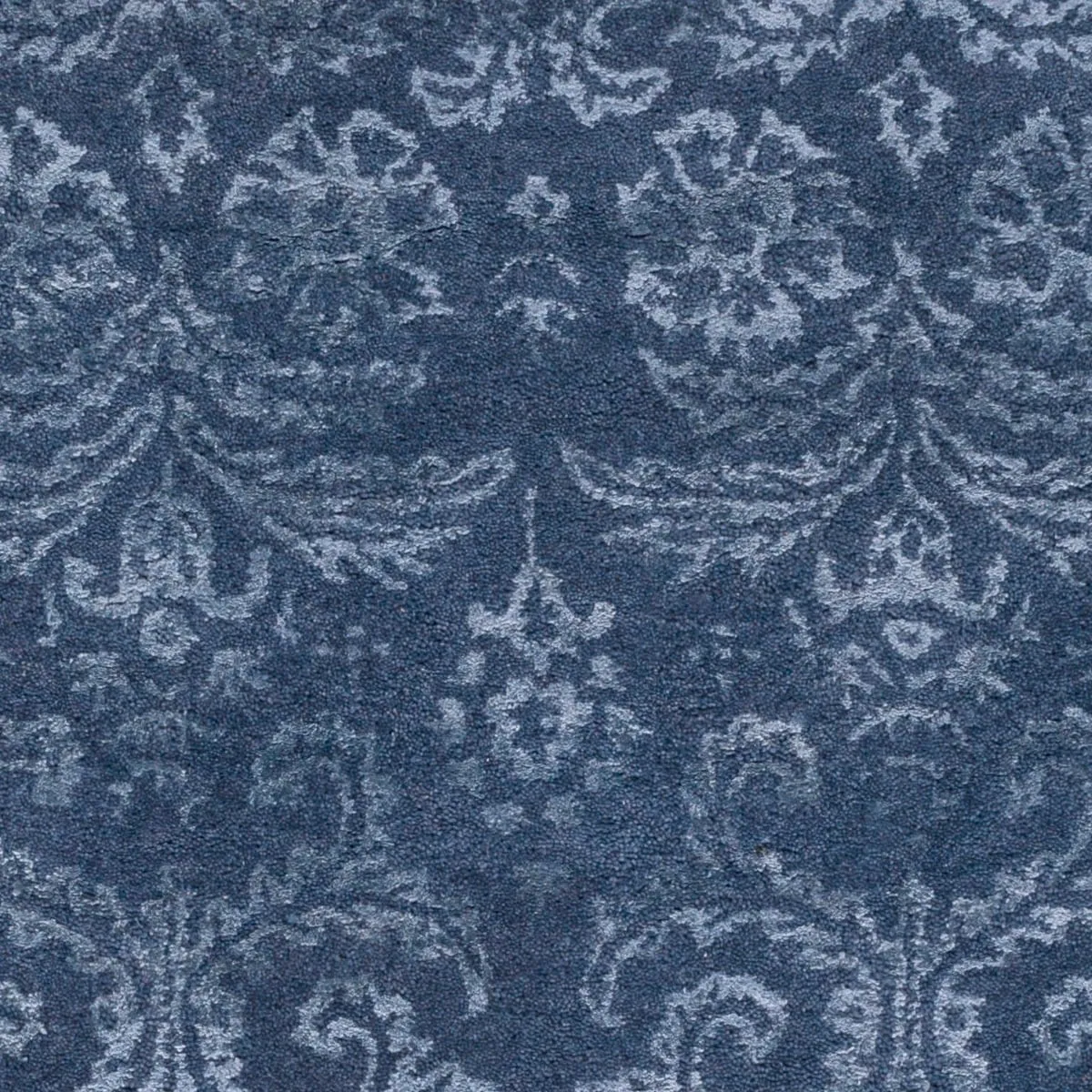 Hand-Tufted Horsham Damask Viscose Area Rug